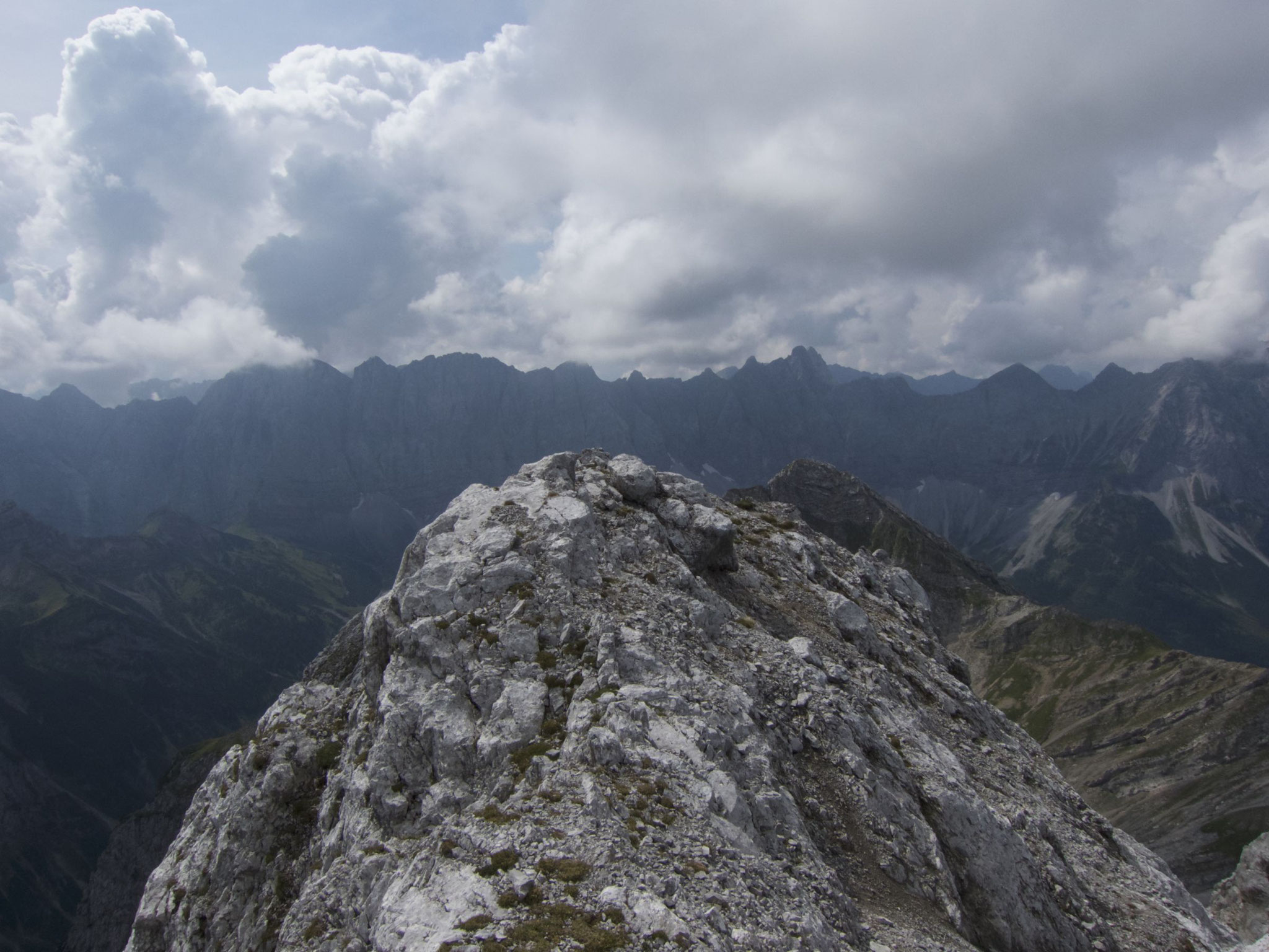 Nach Süden zum Hauptkamm