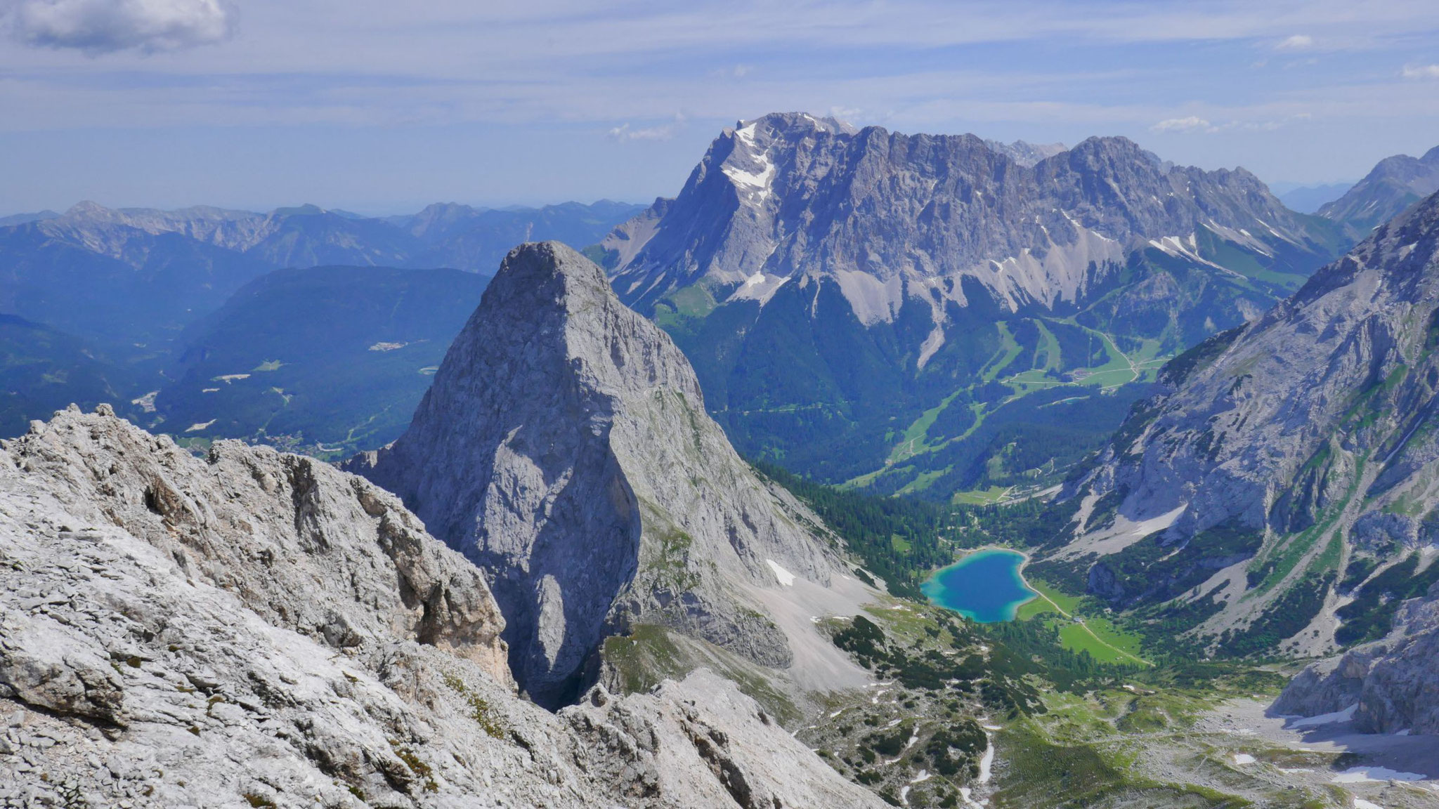 Sonnen- und Zugspitze