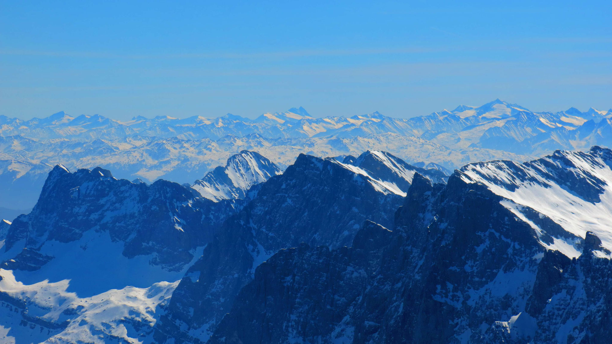 Nach Osten bis Wiesbachhorn, Glockner und Venediger