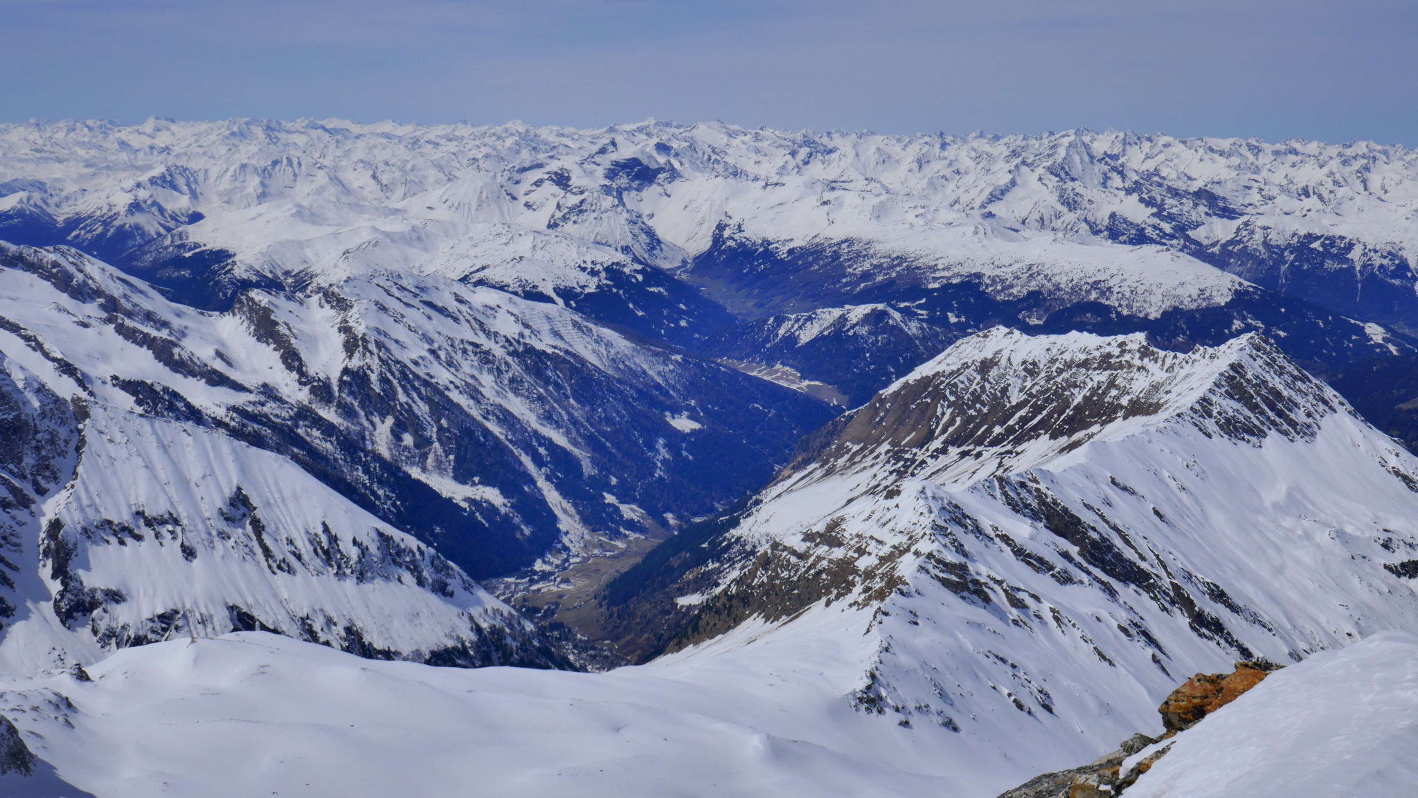 In die Stubaier Alpen