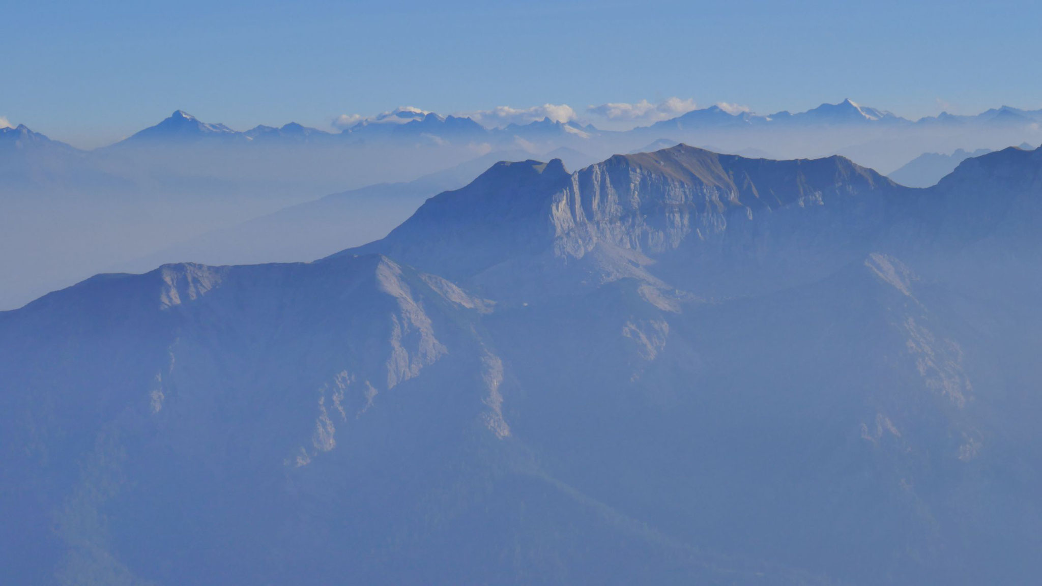 Rofan vor Zillertaler Alpen