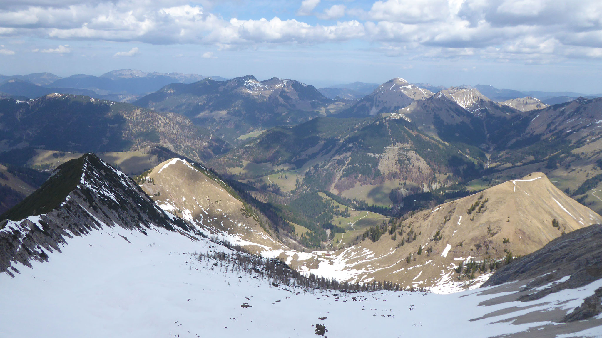 Kotzen und Mantschen, im Norden der Juifen und die Bayr. Voralpen