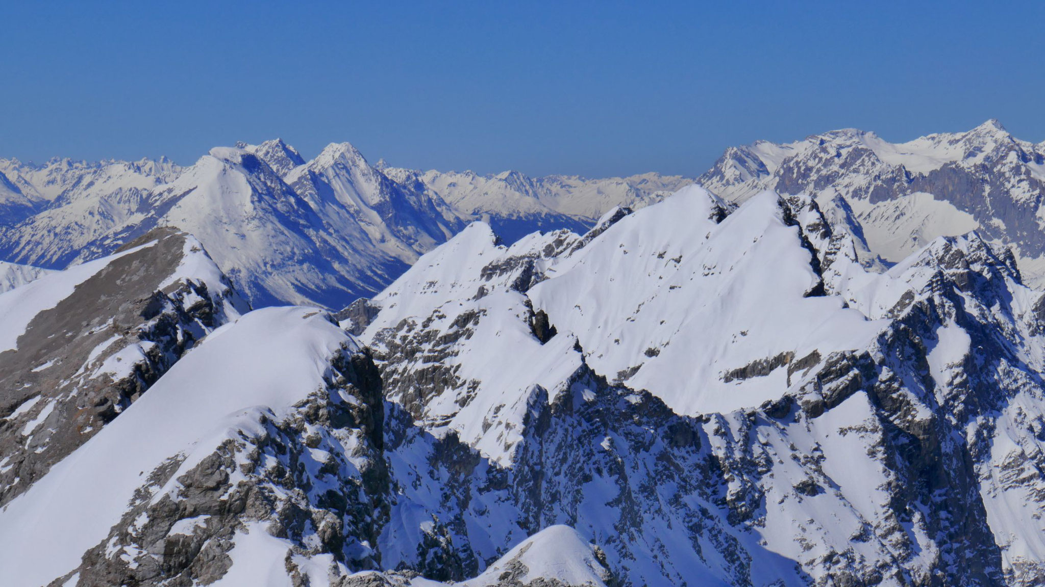 Praxmarerkarspitze bis Wetterstein