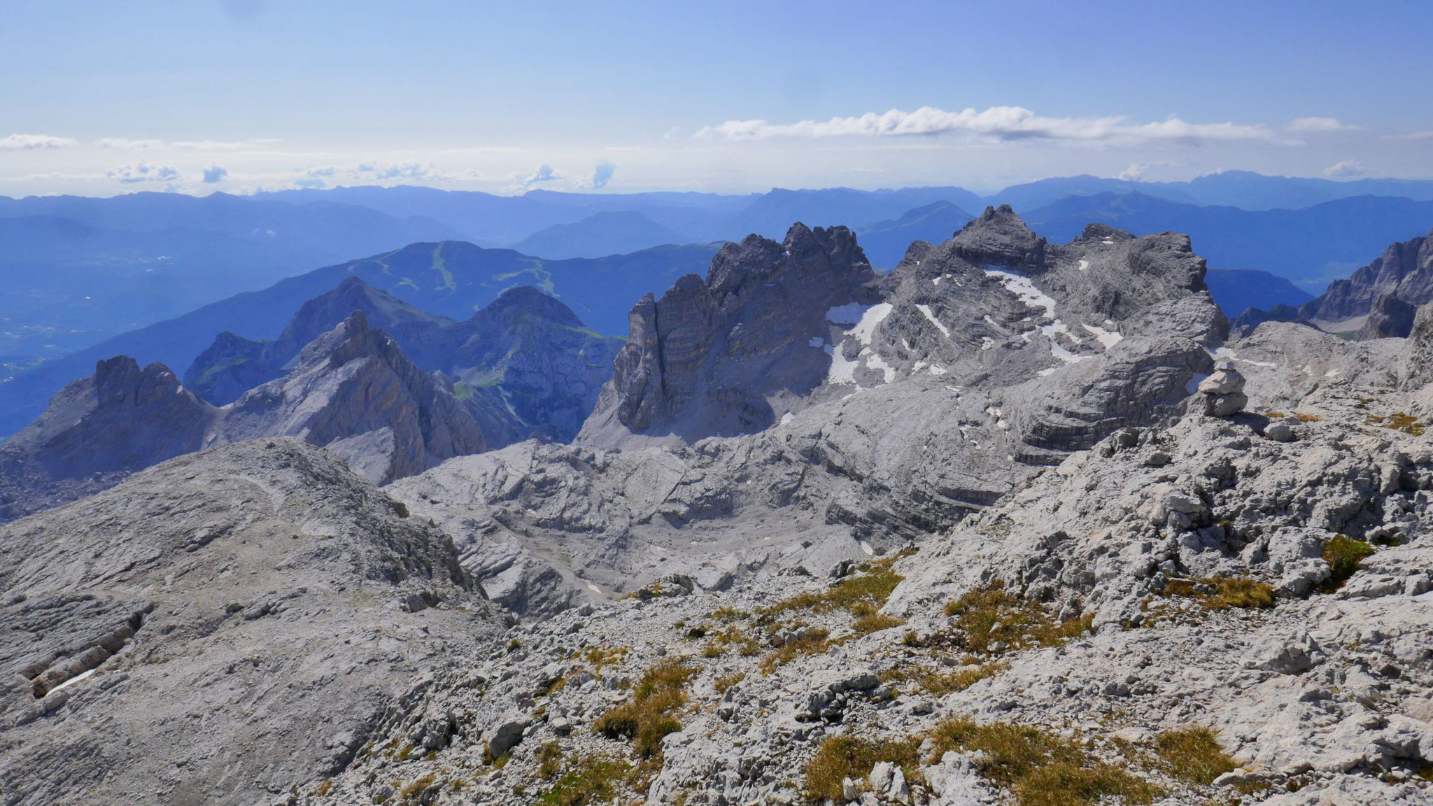 Zentrale Brenta mit Cima Roma und Cima della Vallazza