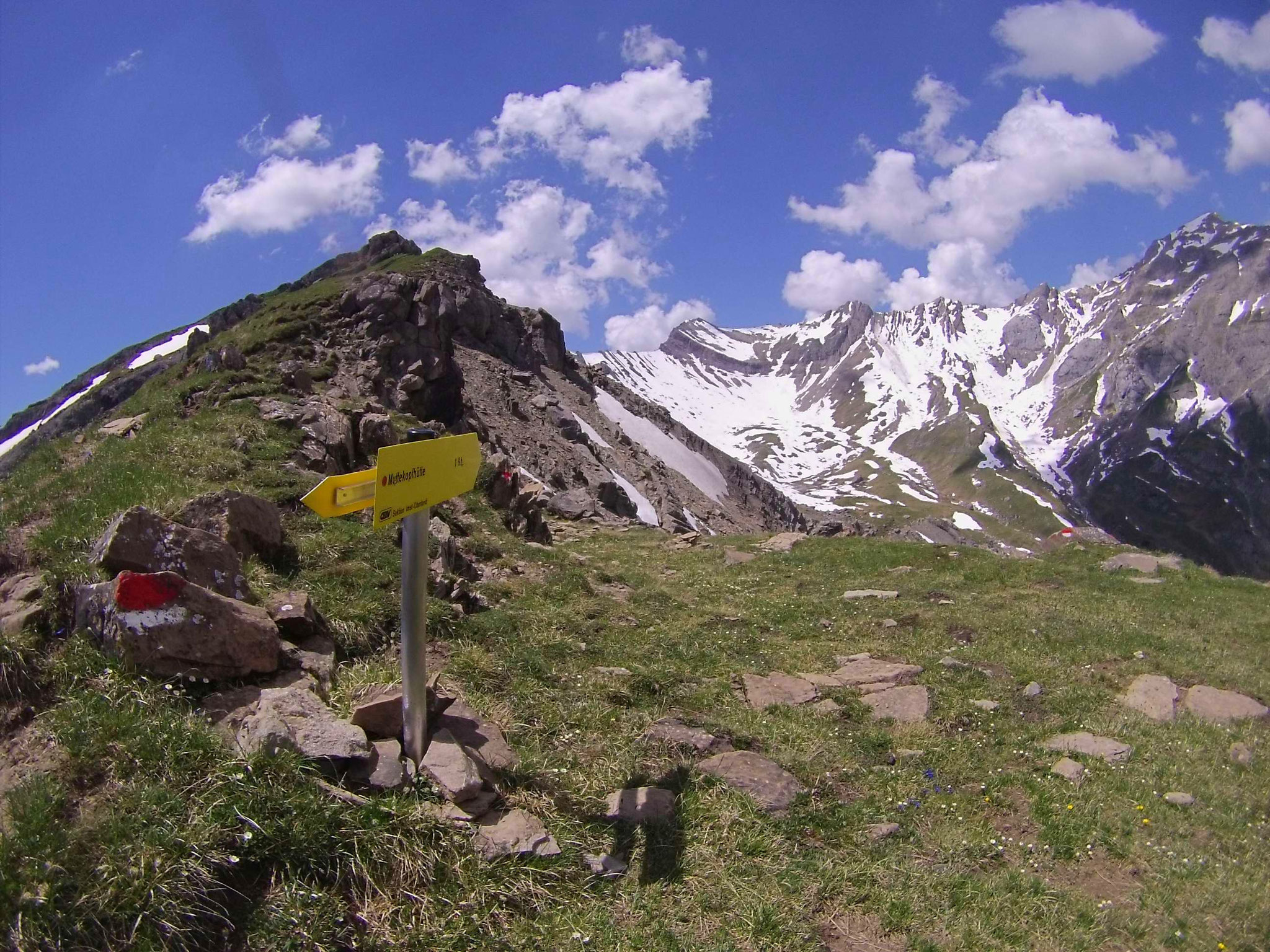 ...zu der nach einigen Minuten auch eine Route abweichen würde.