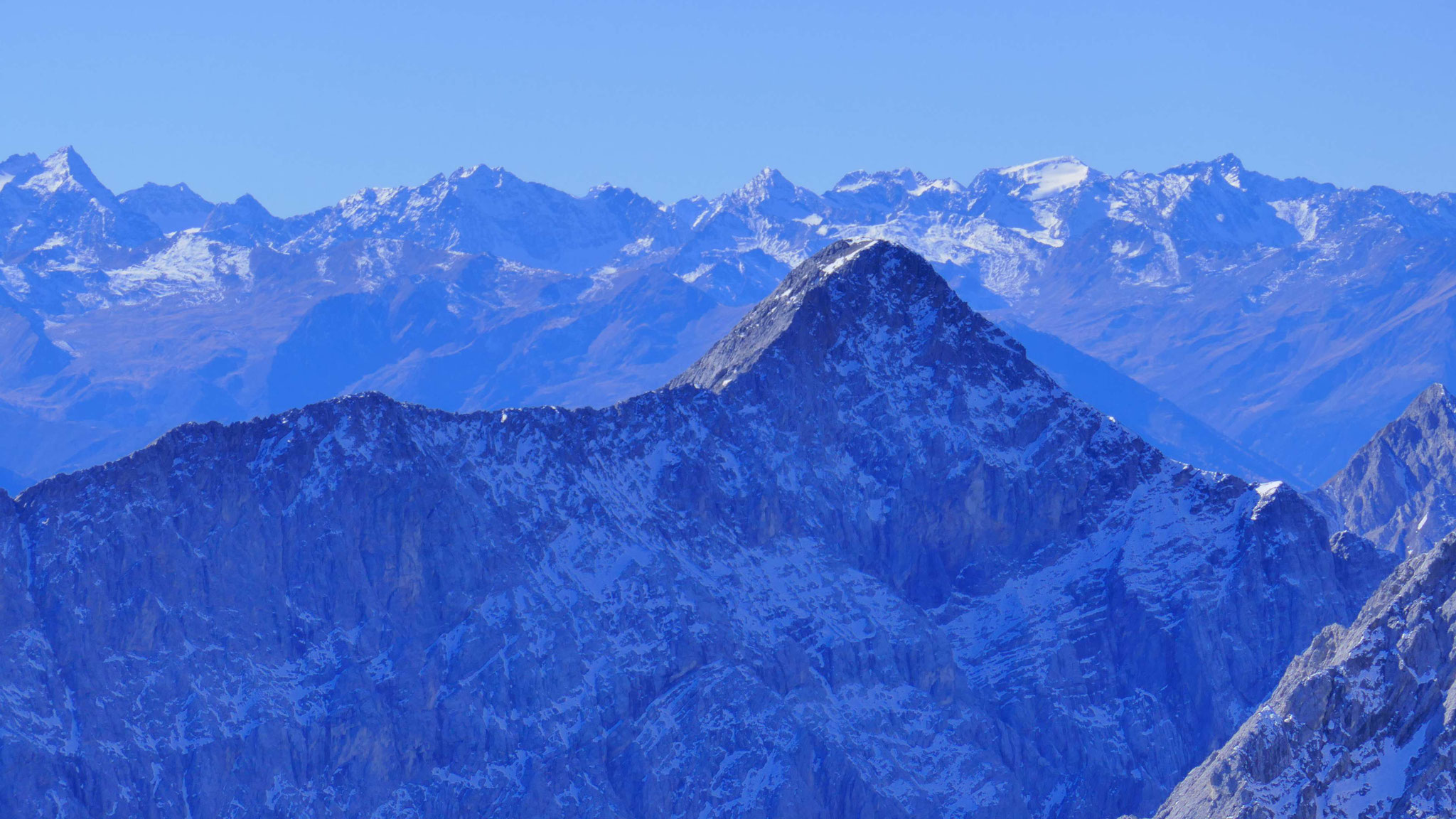 Stubaier Alpen hinter der Speckkarspitze