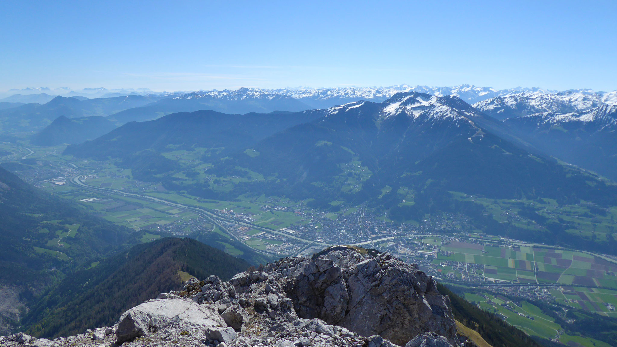 Schwaz - Kellerjoch - Kitzbüheler & Zillertaler Alpen