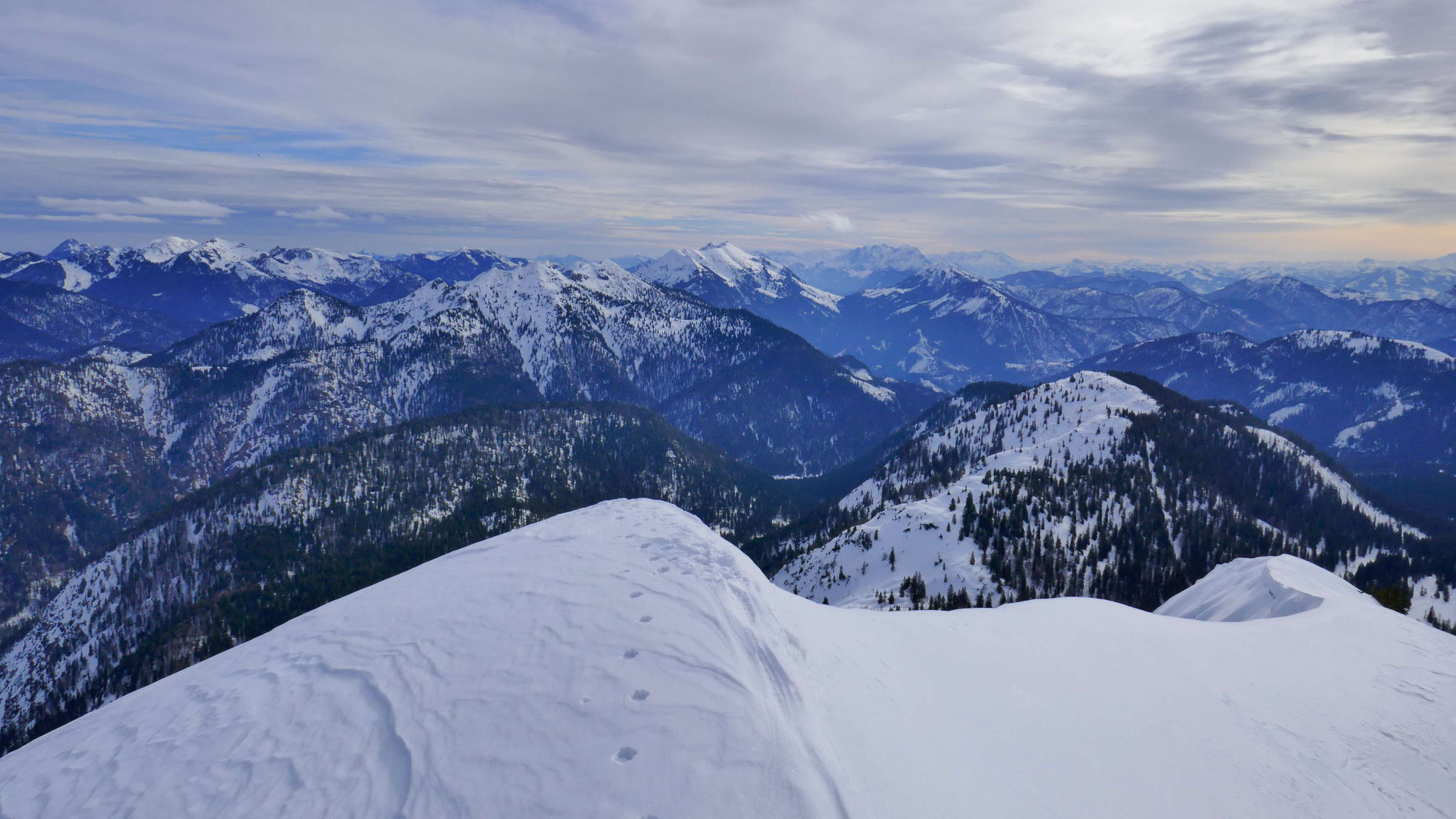 Nach Osten über Brandenberger Alpen bis zum Kaiser