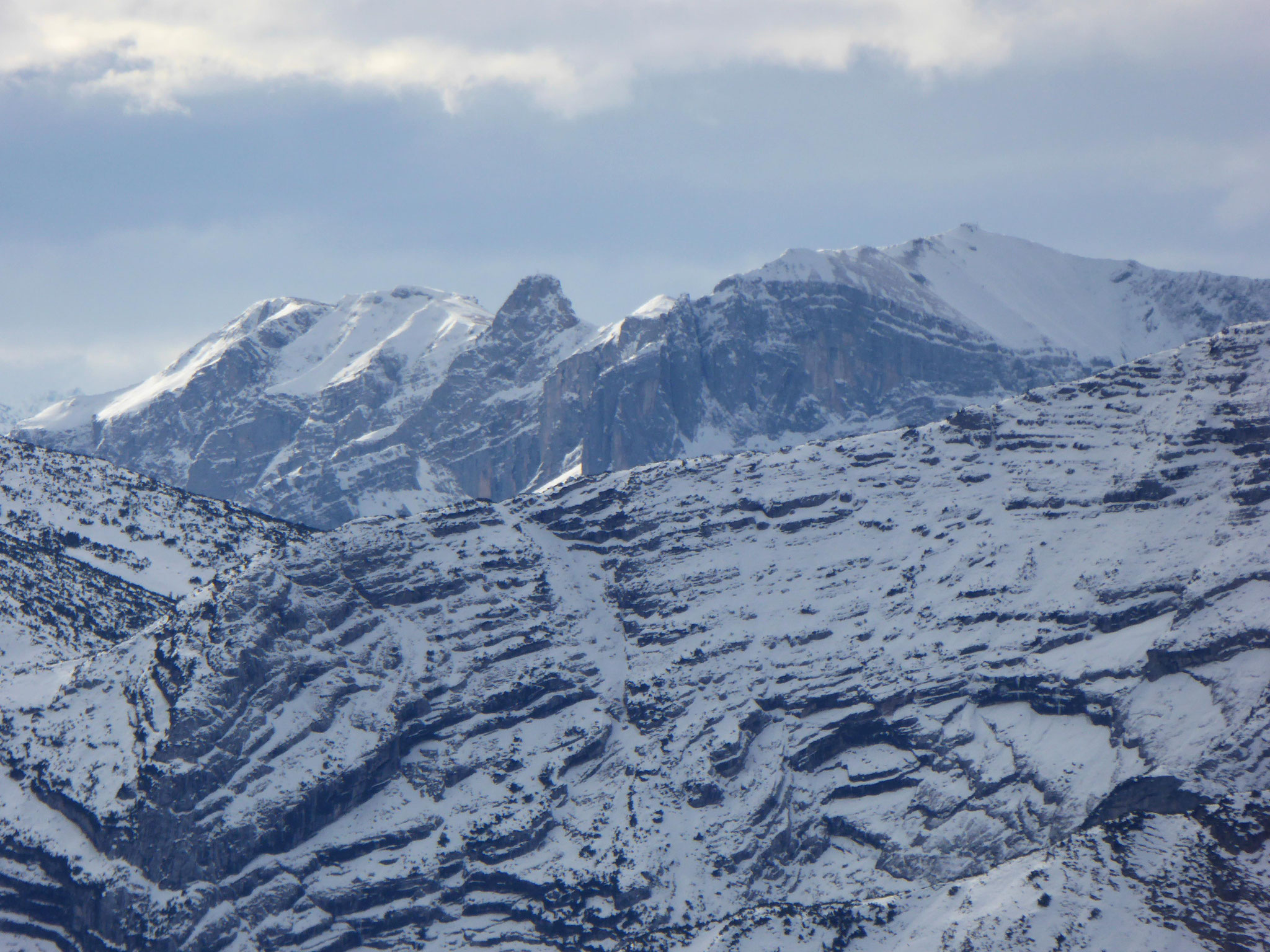 Rofan mit Sonnwendjoch, Sagzahn und Rofanspitze