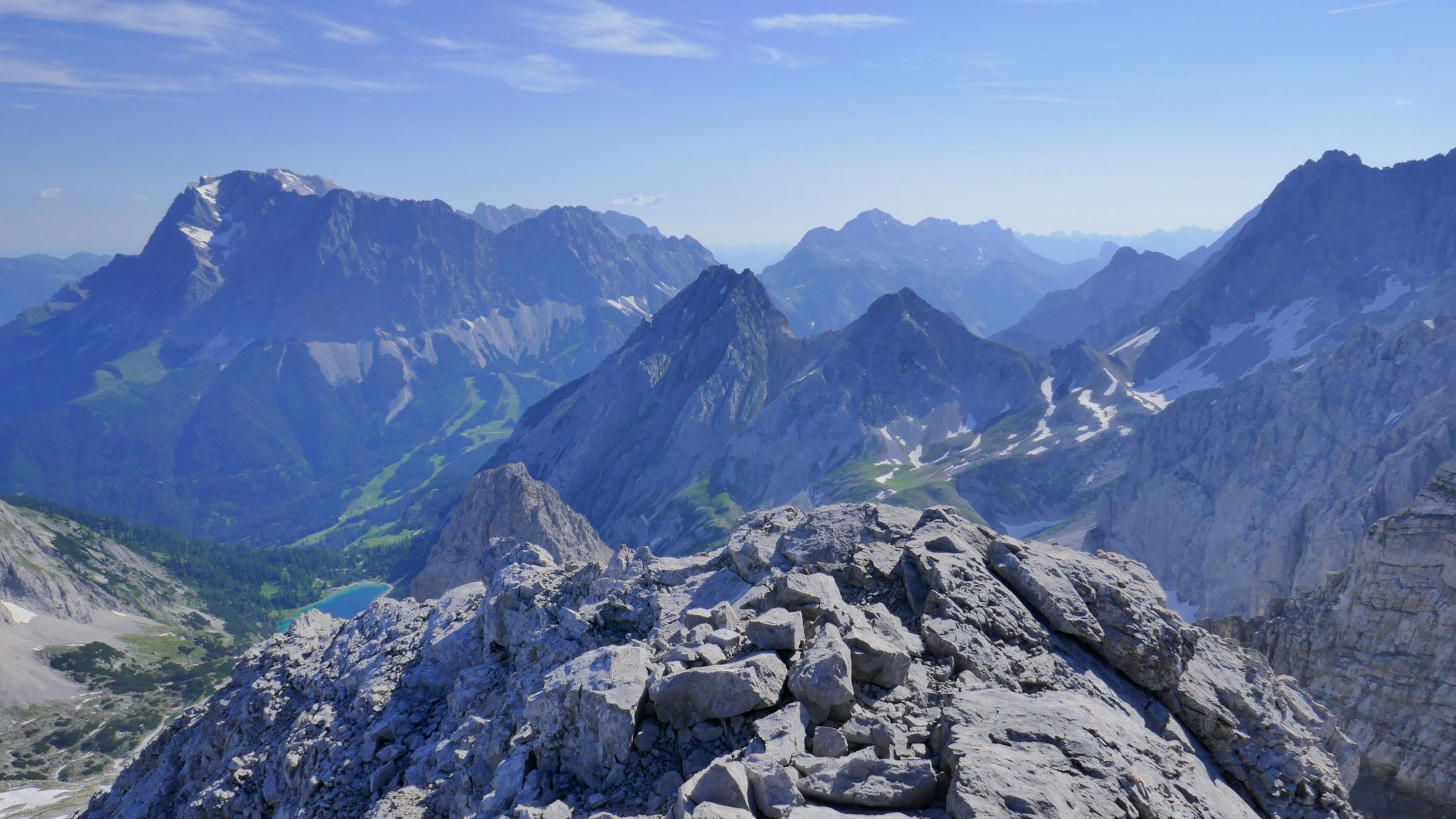 Wetterstein und Nordseite der Mieminger