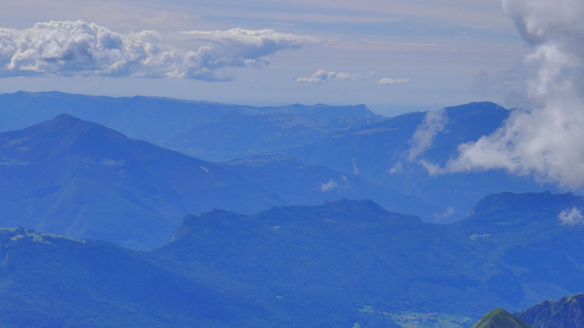 Ausläufer der Vizentiner Alpen östlich des Gardasees