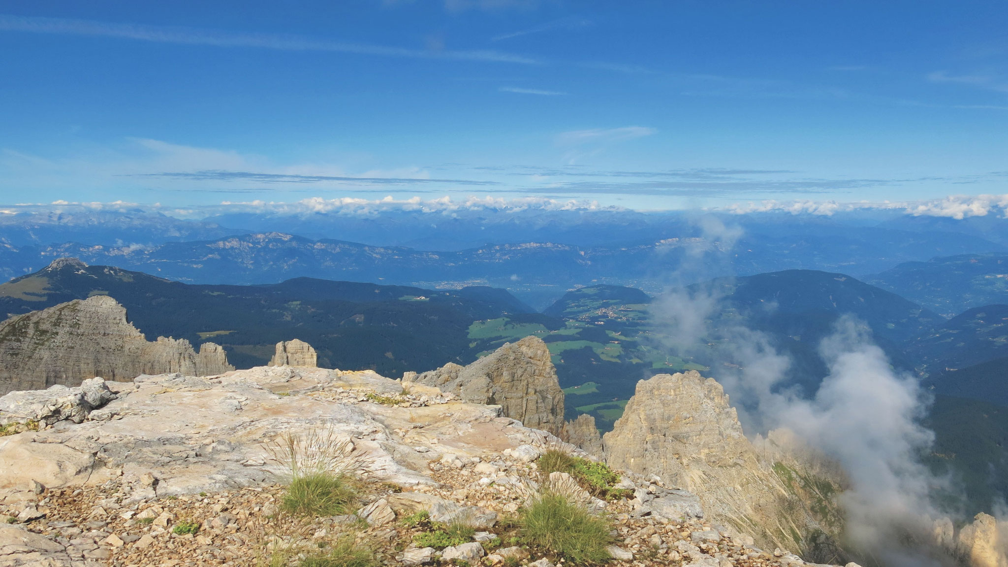 Nach Westen in die Nonsberge und Ortleralpen
