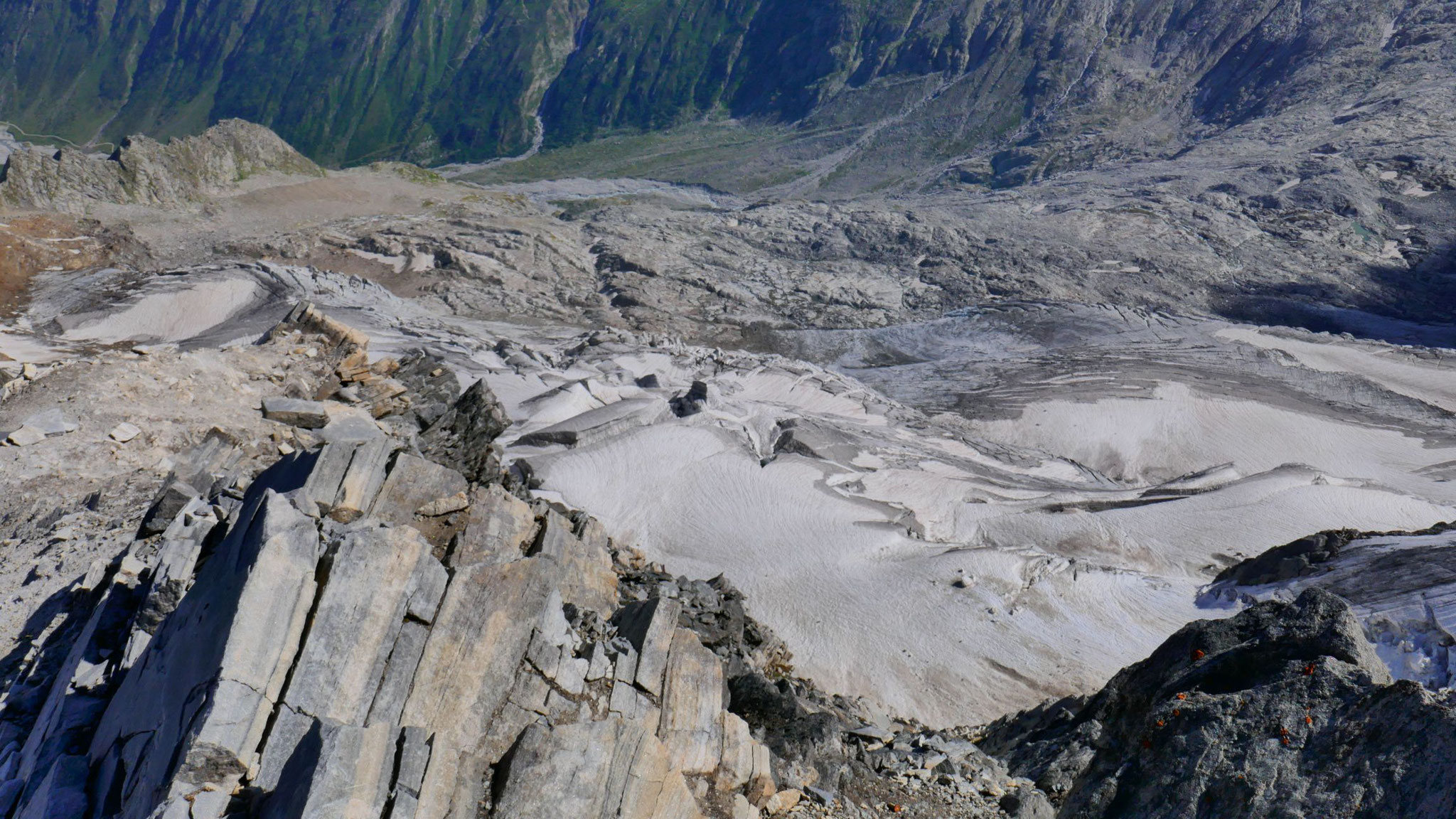 Gletscherbrüche am Schlegeiskees