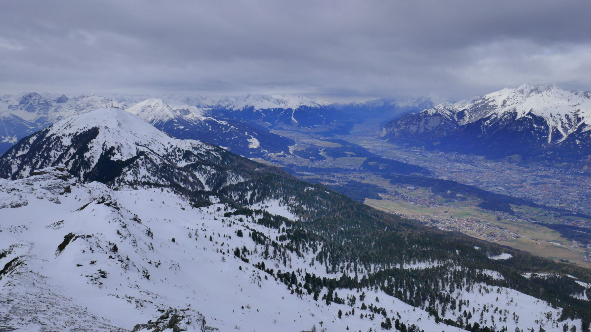 Patscherkofel und Innsbruck