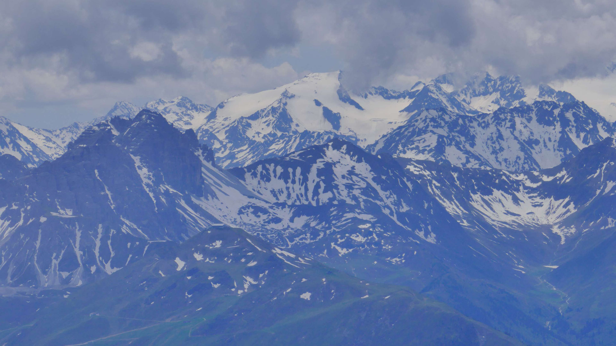 Hoadl vor Schlicker Seespitze vor Wildem Freiger