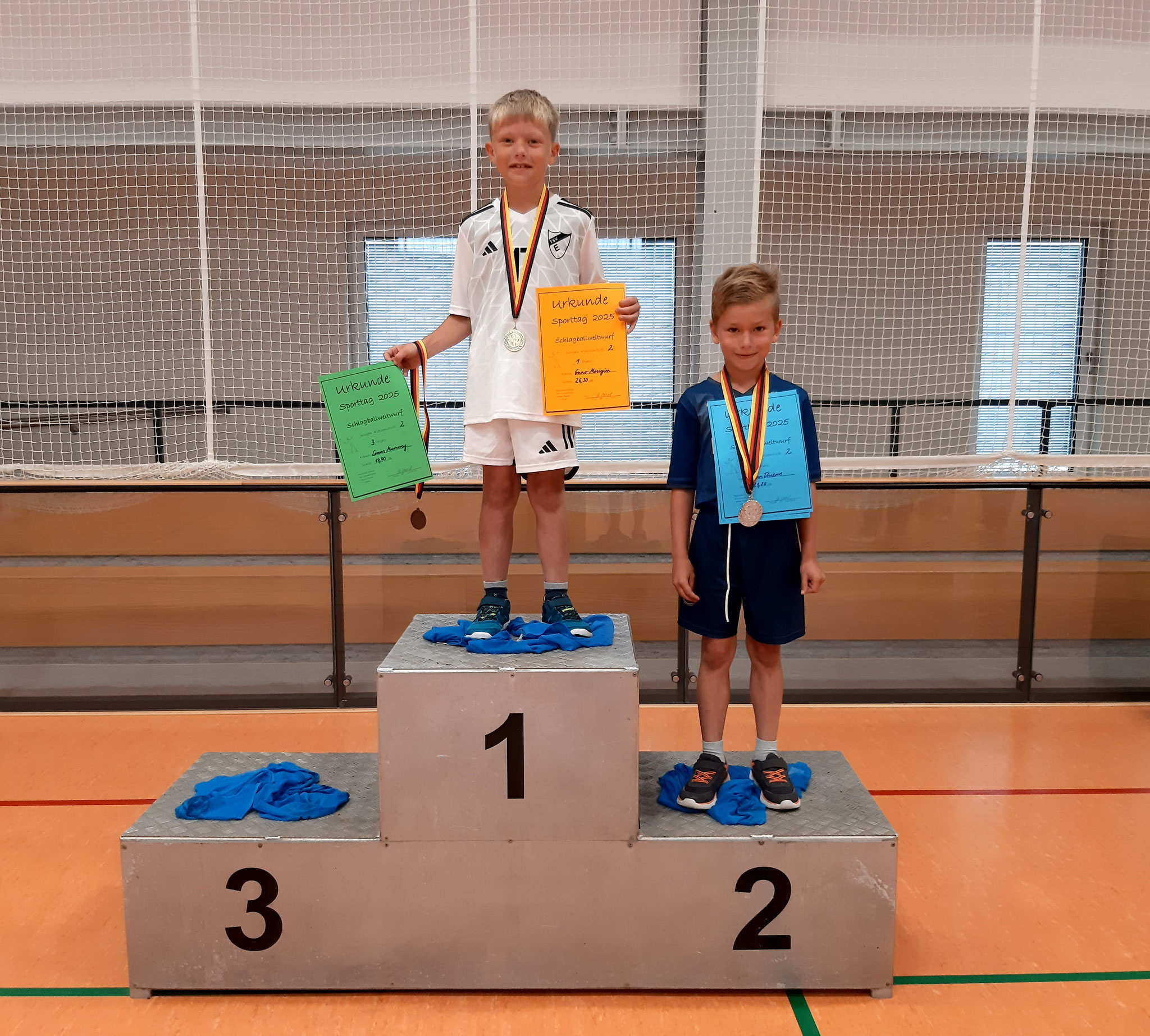 Klasse 2 - Wurf