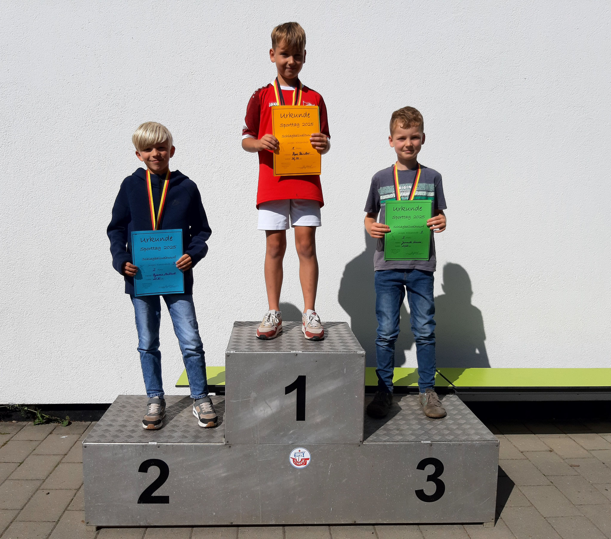 Klasse 3 - Wurf
