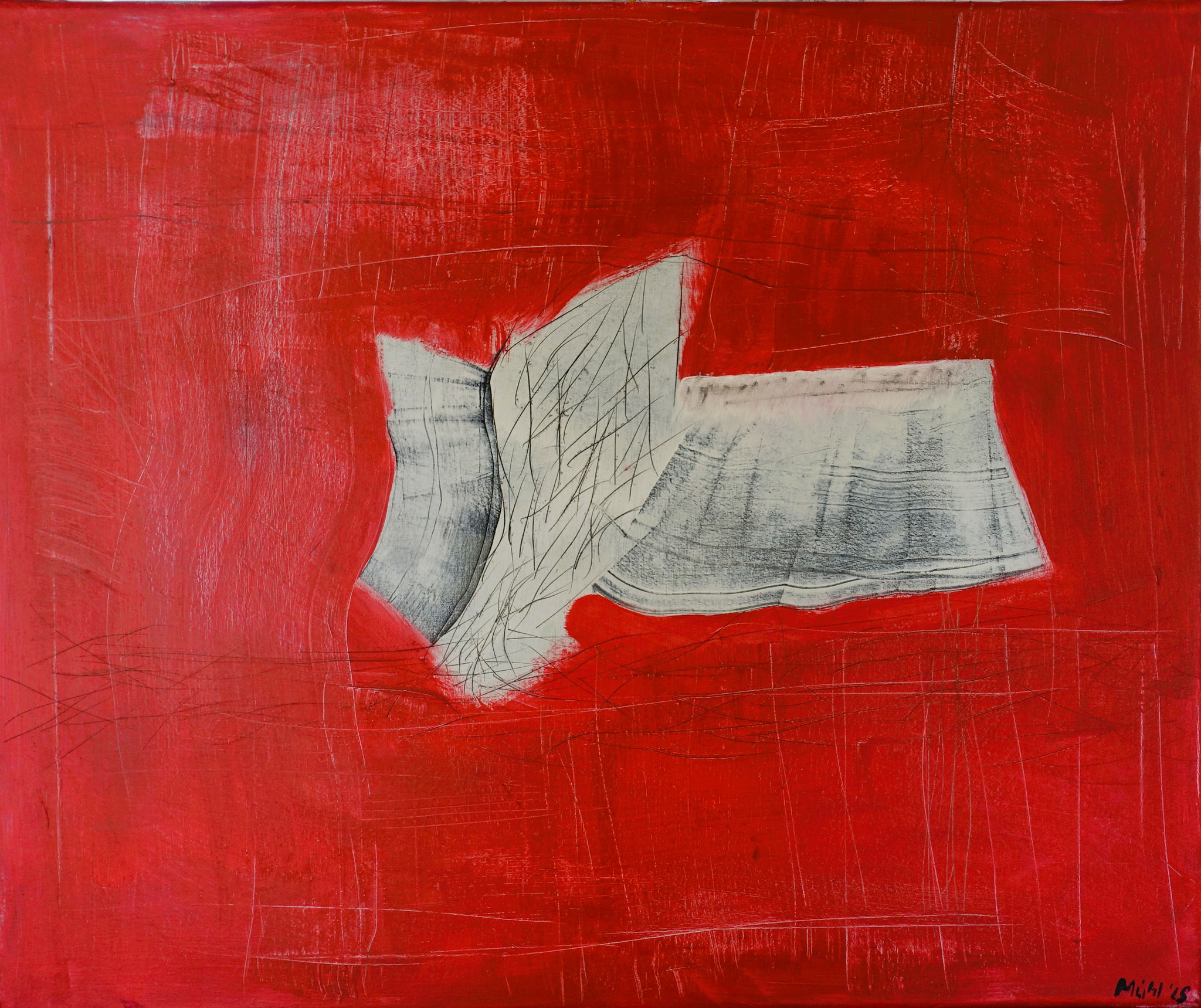 Acryl auf Leinwand, 60x50 cm, 2025,  450,- €