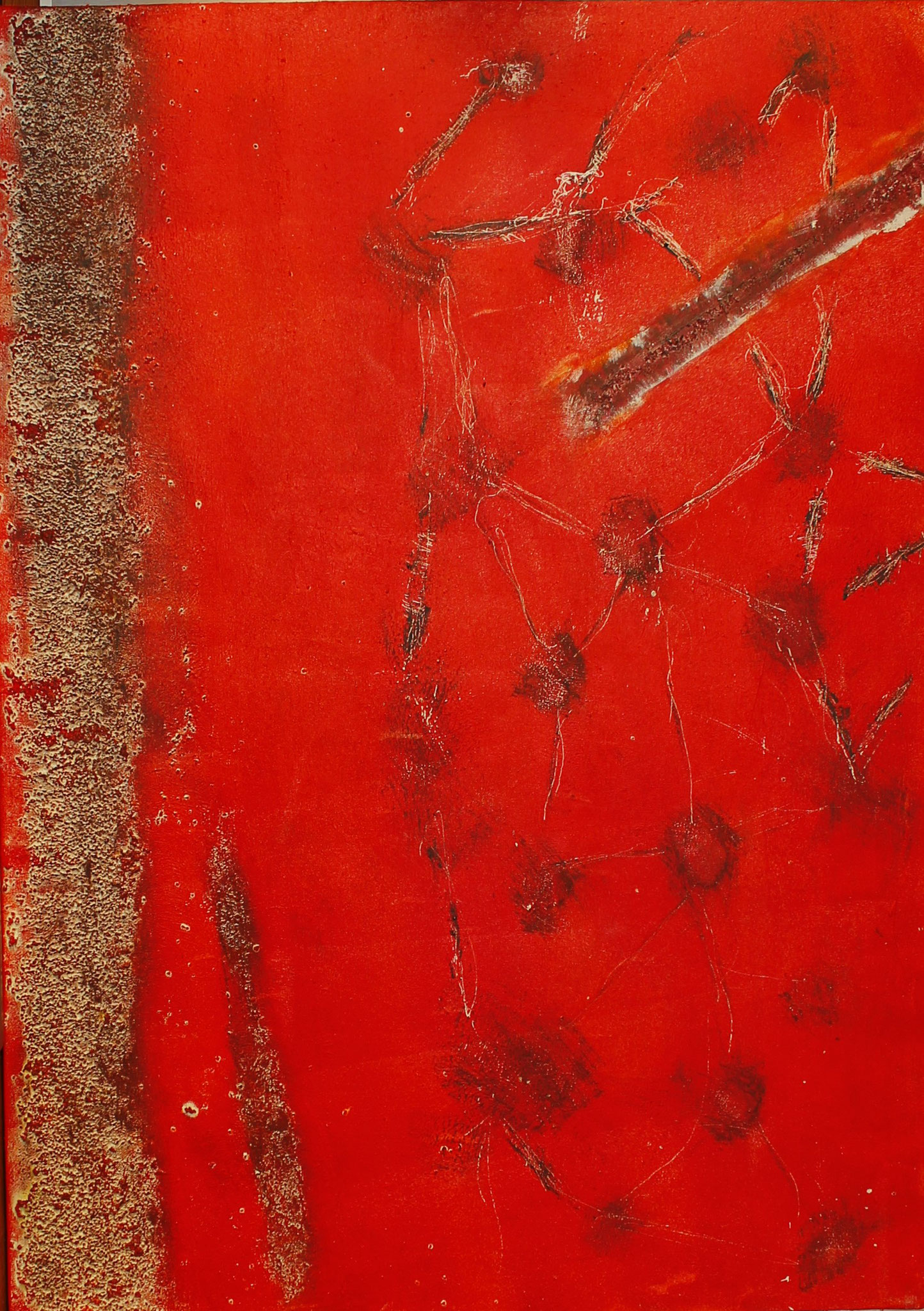 Ohne Titel, Acryl auf Leinwand, 50x70 cm, 2022, 550€