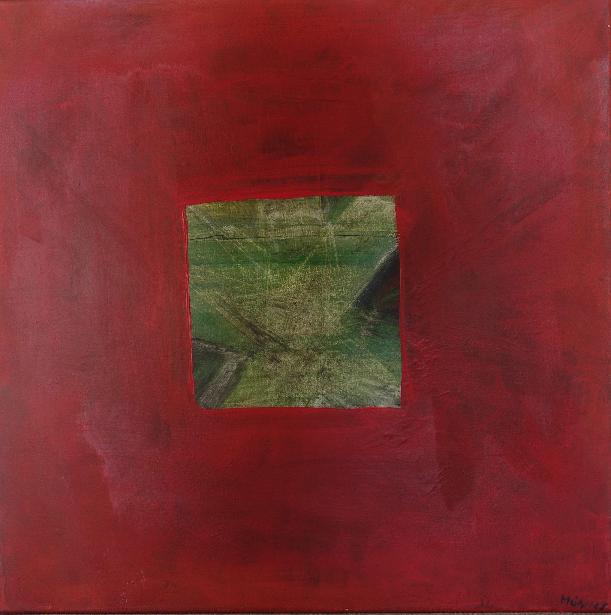 Acryl auf Leinwand, 60x60 cm, 2025, 500,- €