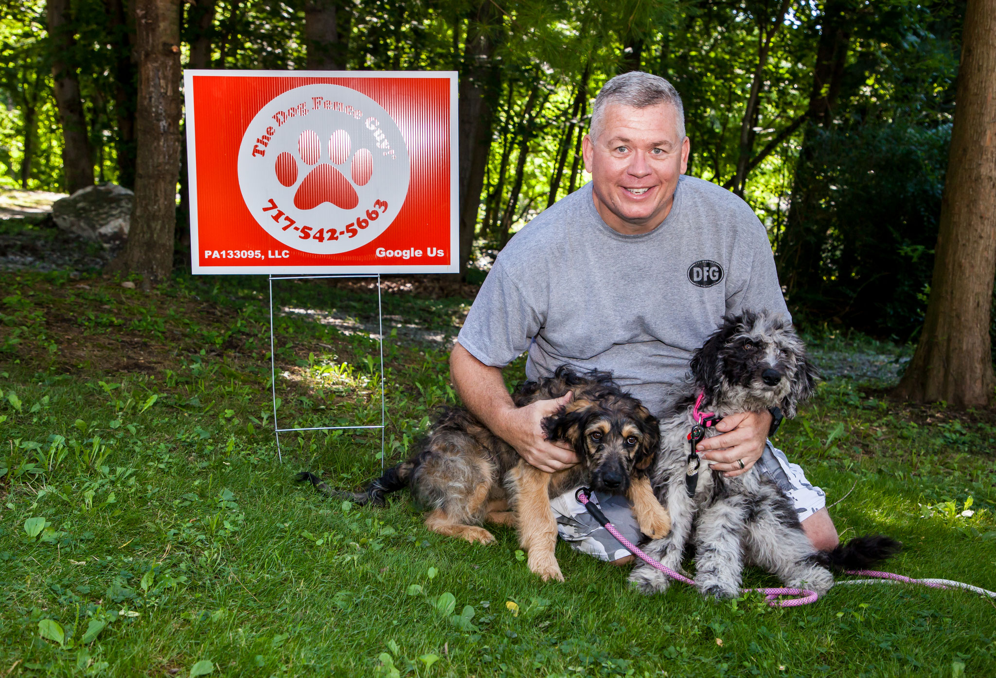 Photo Gallery Dog Fence Guy installs invisible type dog and pet fence