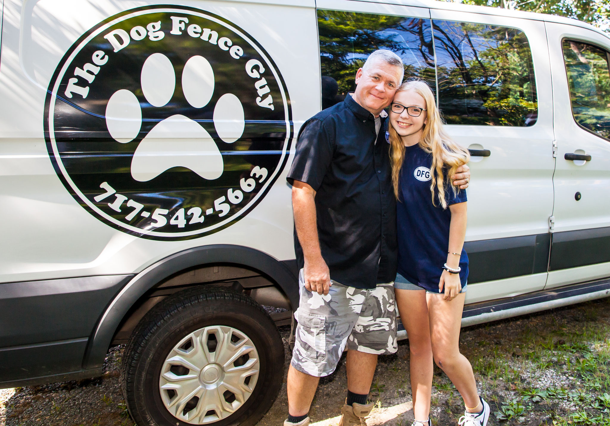 Photo Gallery Dog Fence Guy installs invisible type dog and pet fence