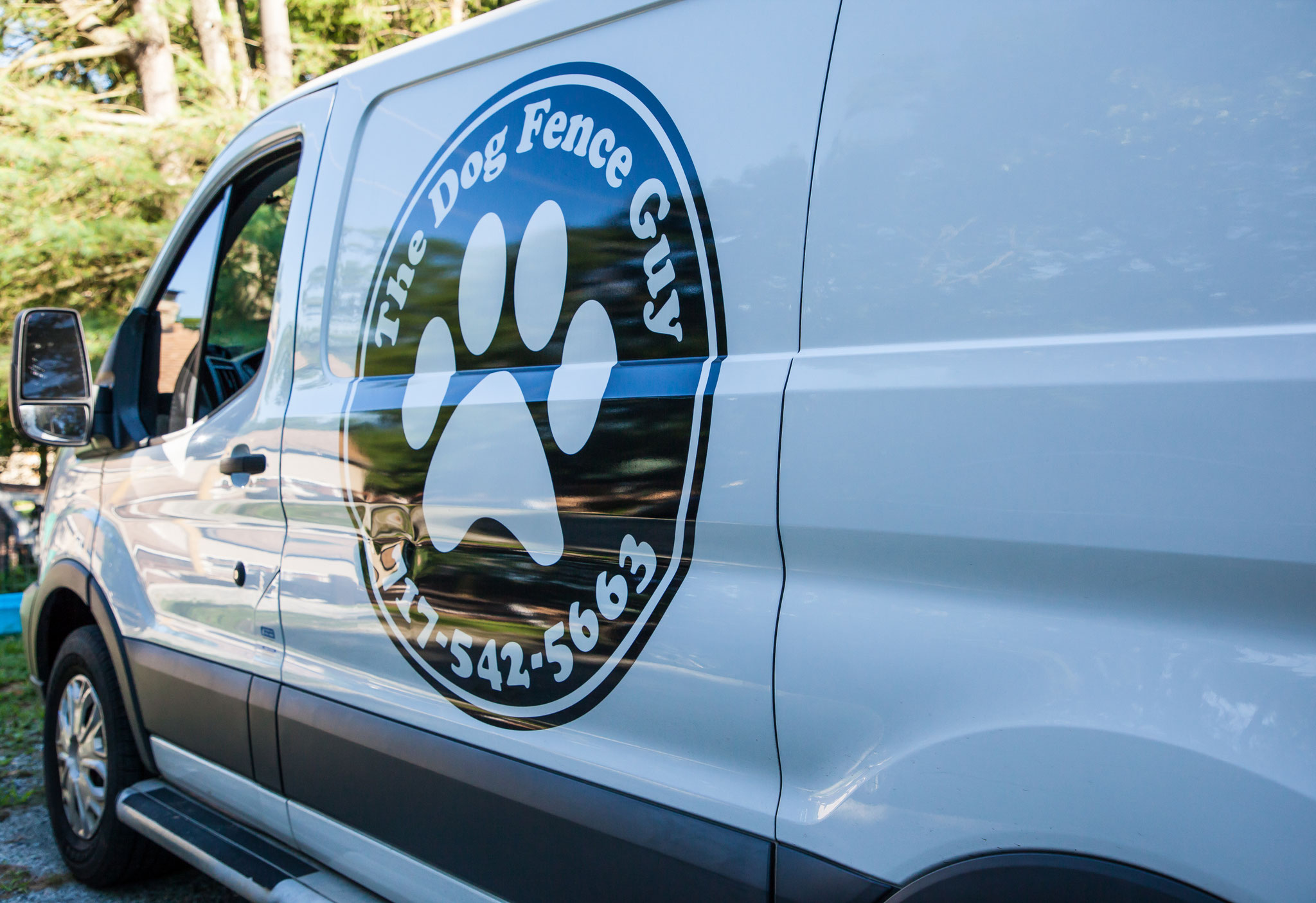 Photo Gallery Dog Fence Guy installs invisible type dog and pet fence