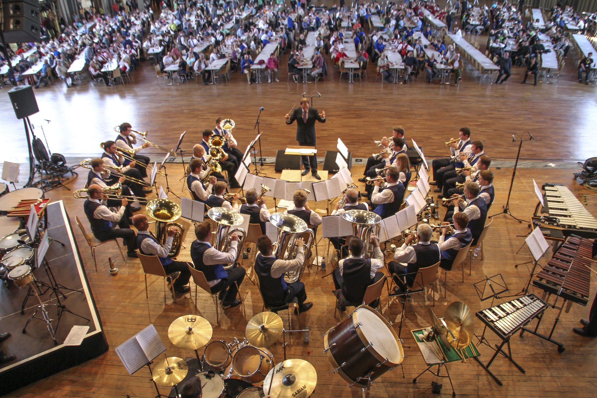 2015: Auftritt Schwarzwaldhalle am Musikfest Baden-Württemberg