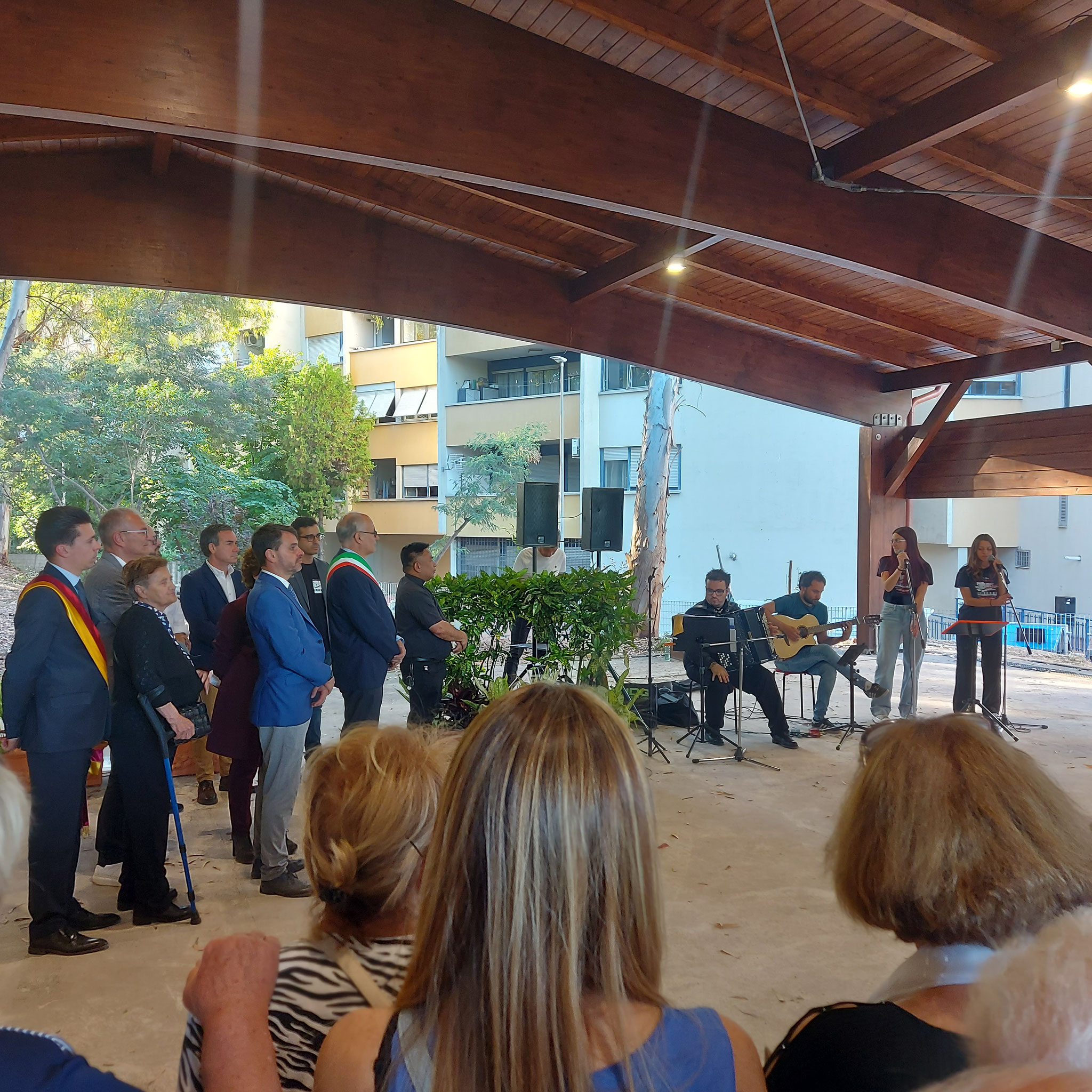 La William School Music si esibisce davanti al Sindaco di Roma Roberto Gualtieri