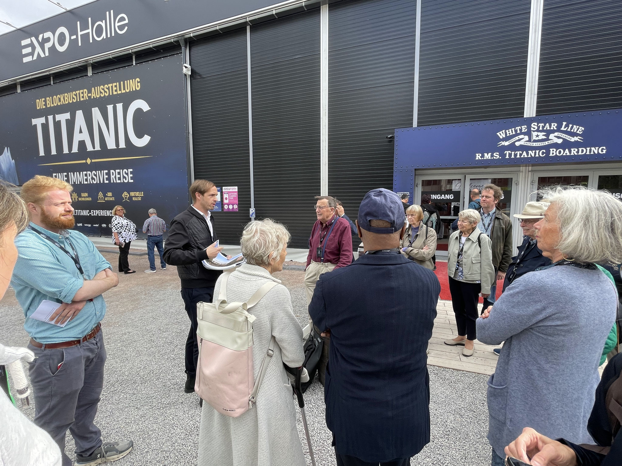Exklusive Mitgliederführung durch die immersive TITANIC-Ausstellung, 5.8.2025 © Christian P. Schlichte