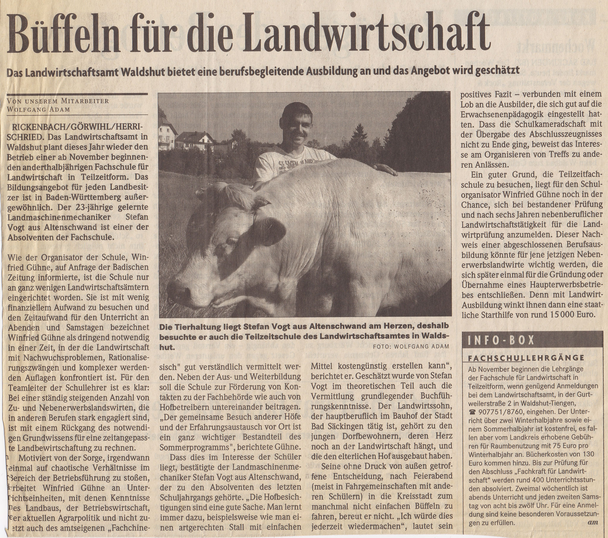Badische Zeitung 13.07.2002