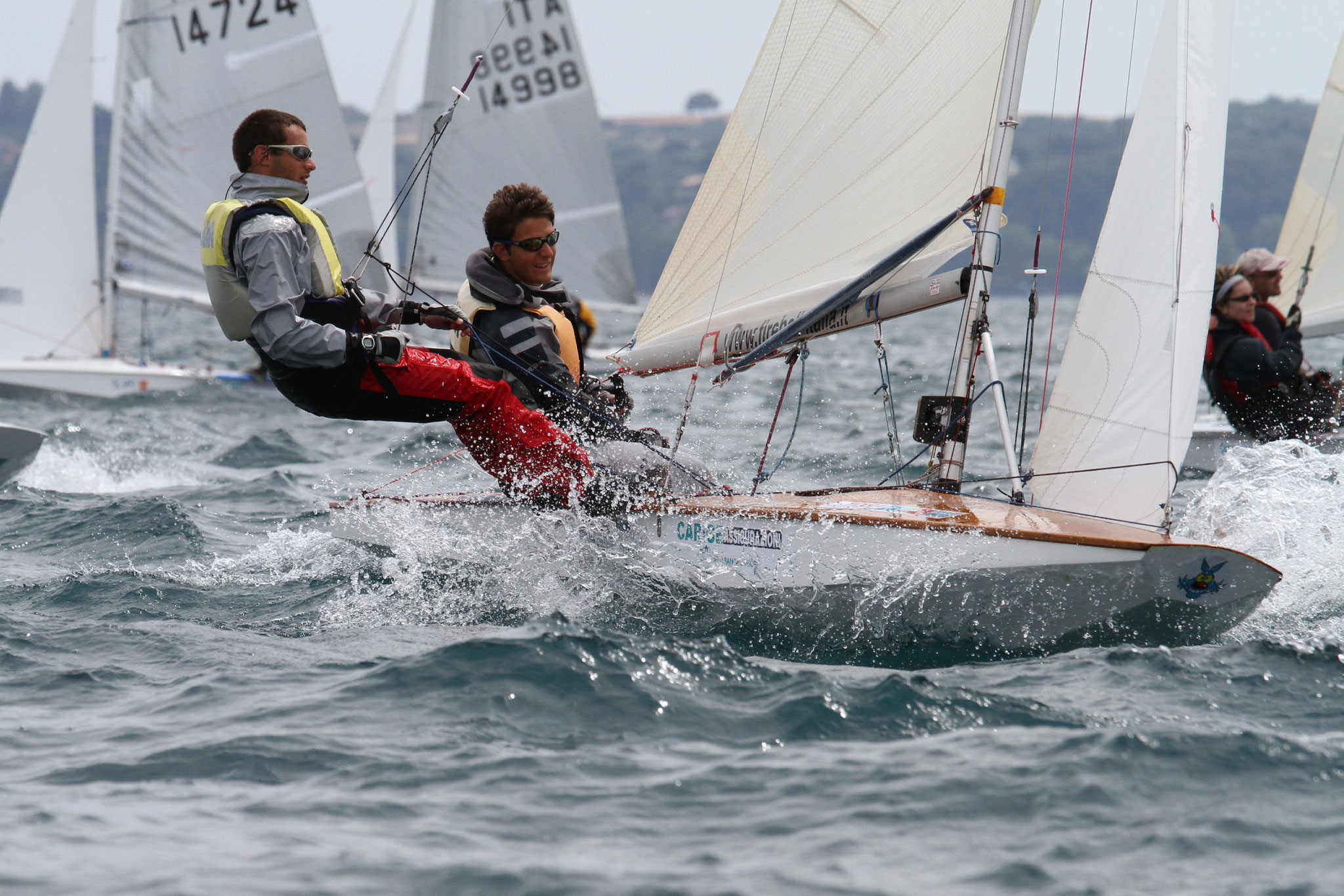 Carlo Zorzi al Campionato europeo di Bracciano con Marco Maero - 2012