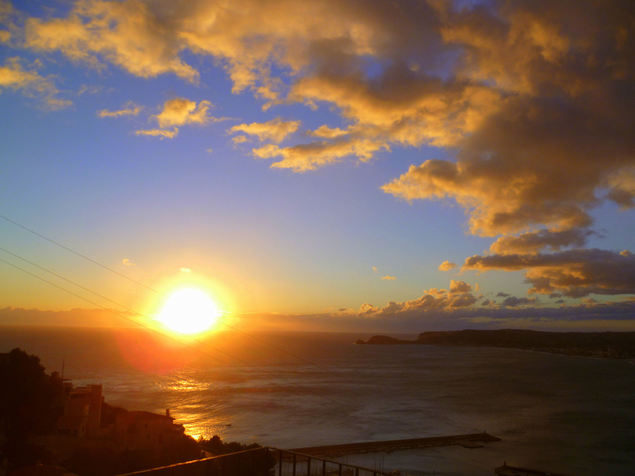 Sonnenaufgang in Javea