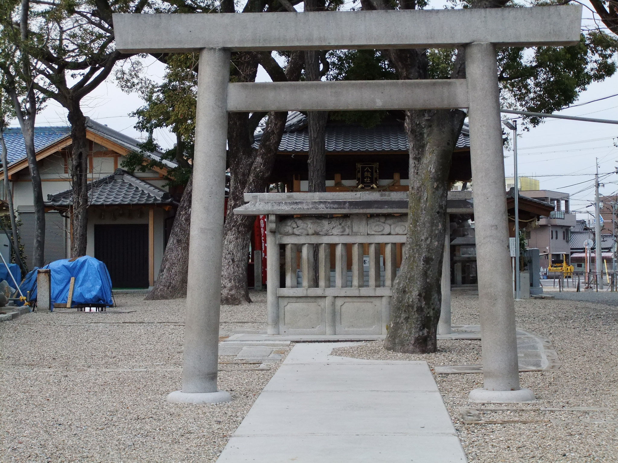 八剱社_鳥居（五女子町）