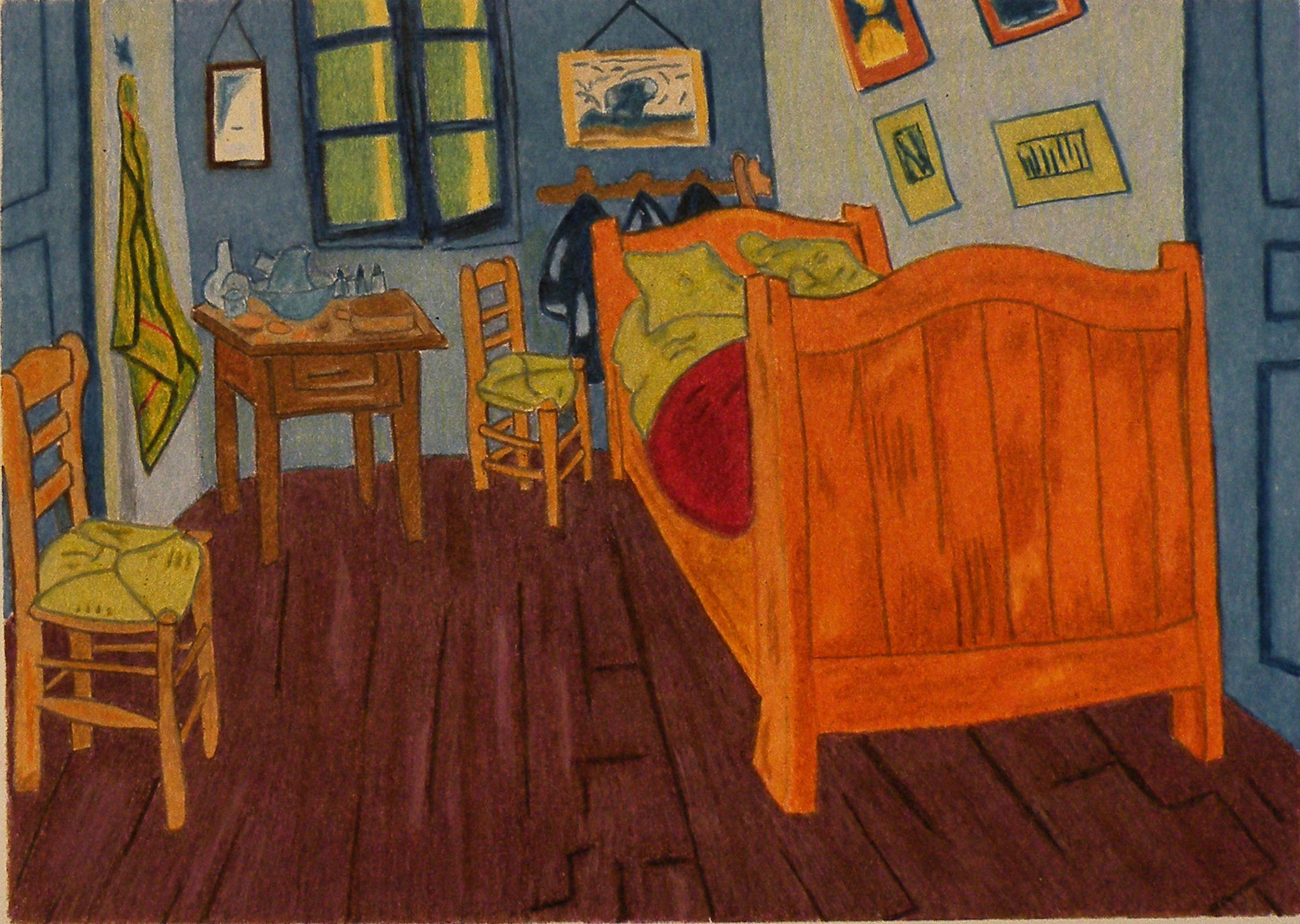 La chambre de Van Gogh