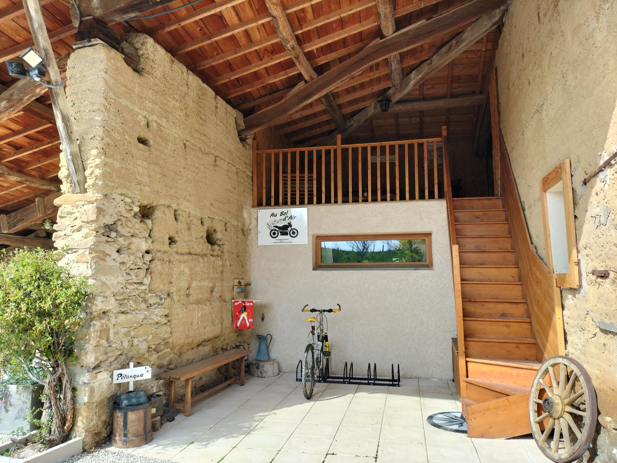 Accueil vélo Au Bol d'Air - chambre d'hôte - Drôme