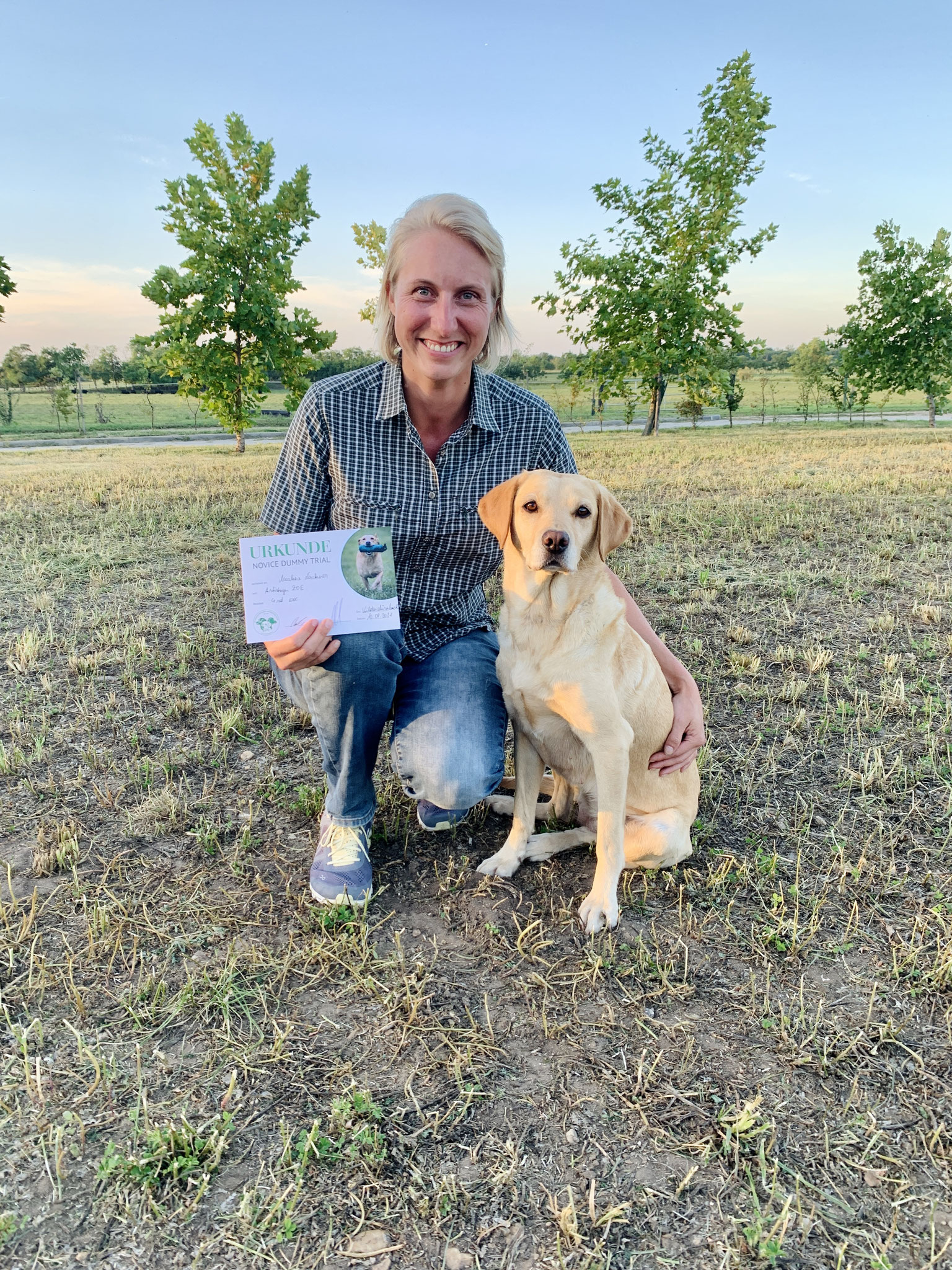 4. Platz ecxellent beim Novice Dummy Trial (09/2021)