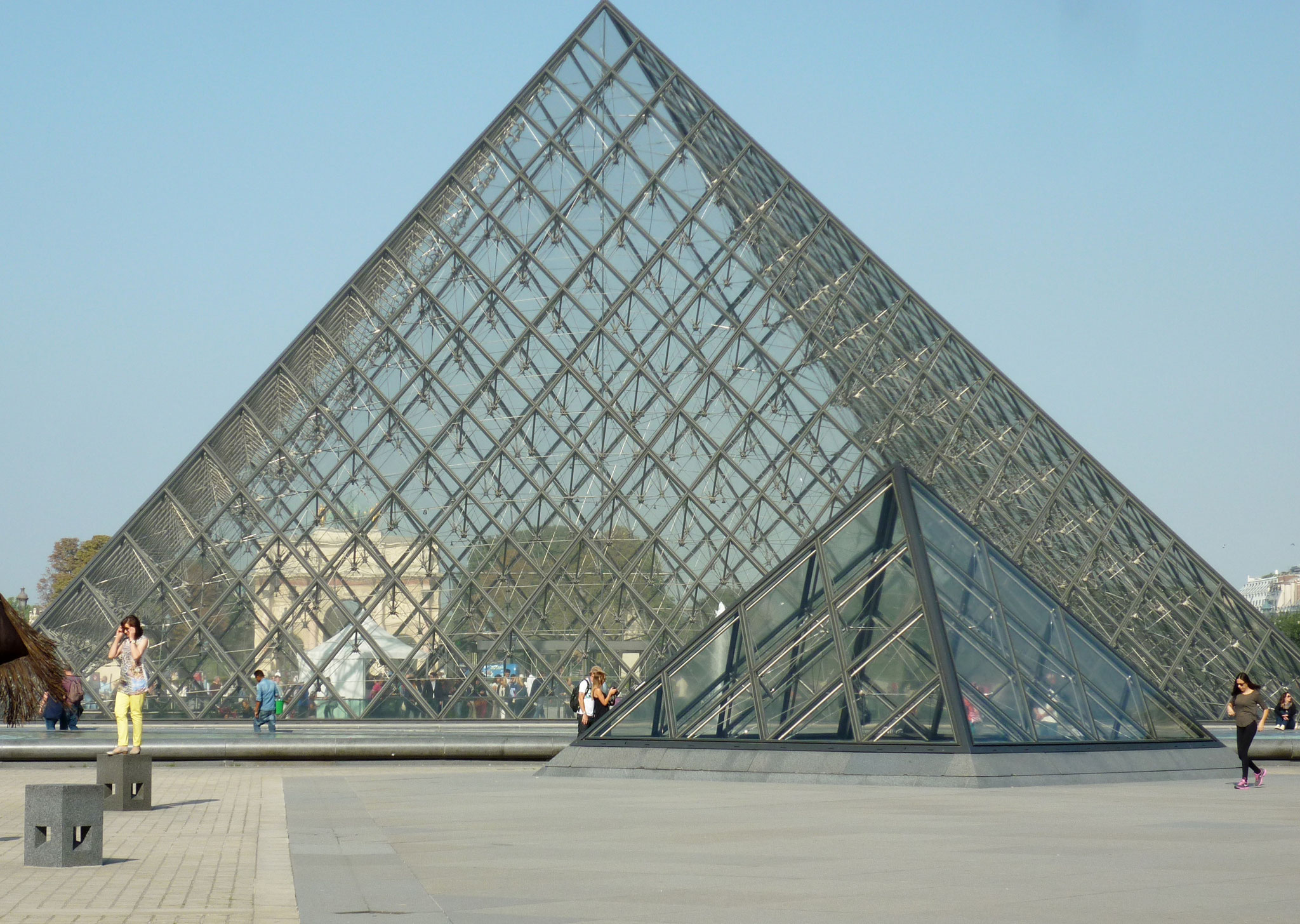 Voyage Paris le Louvre... avec Camille 