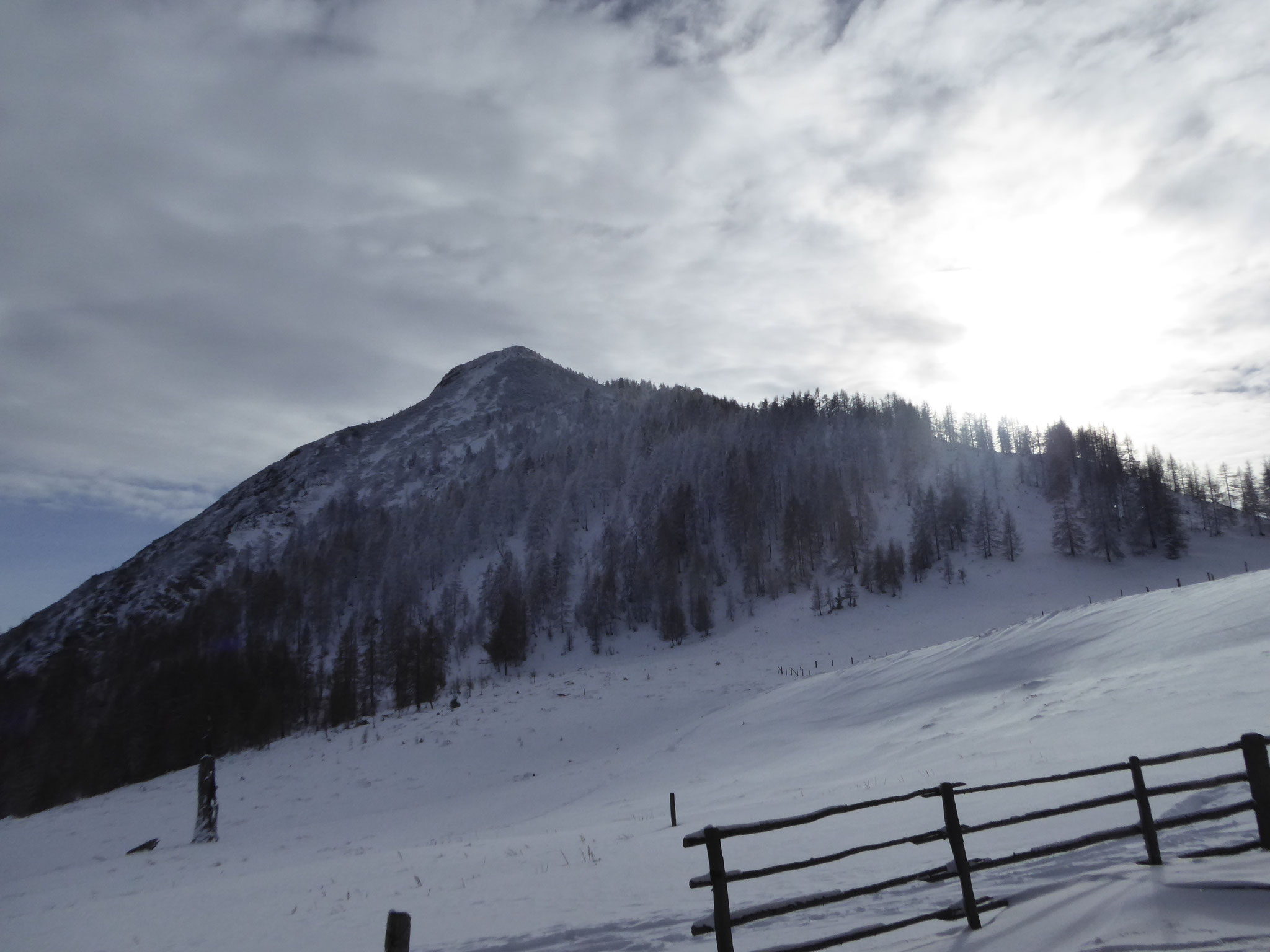 Unerreichter Latschenkogel - äh Lackenkogel