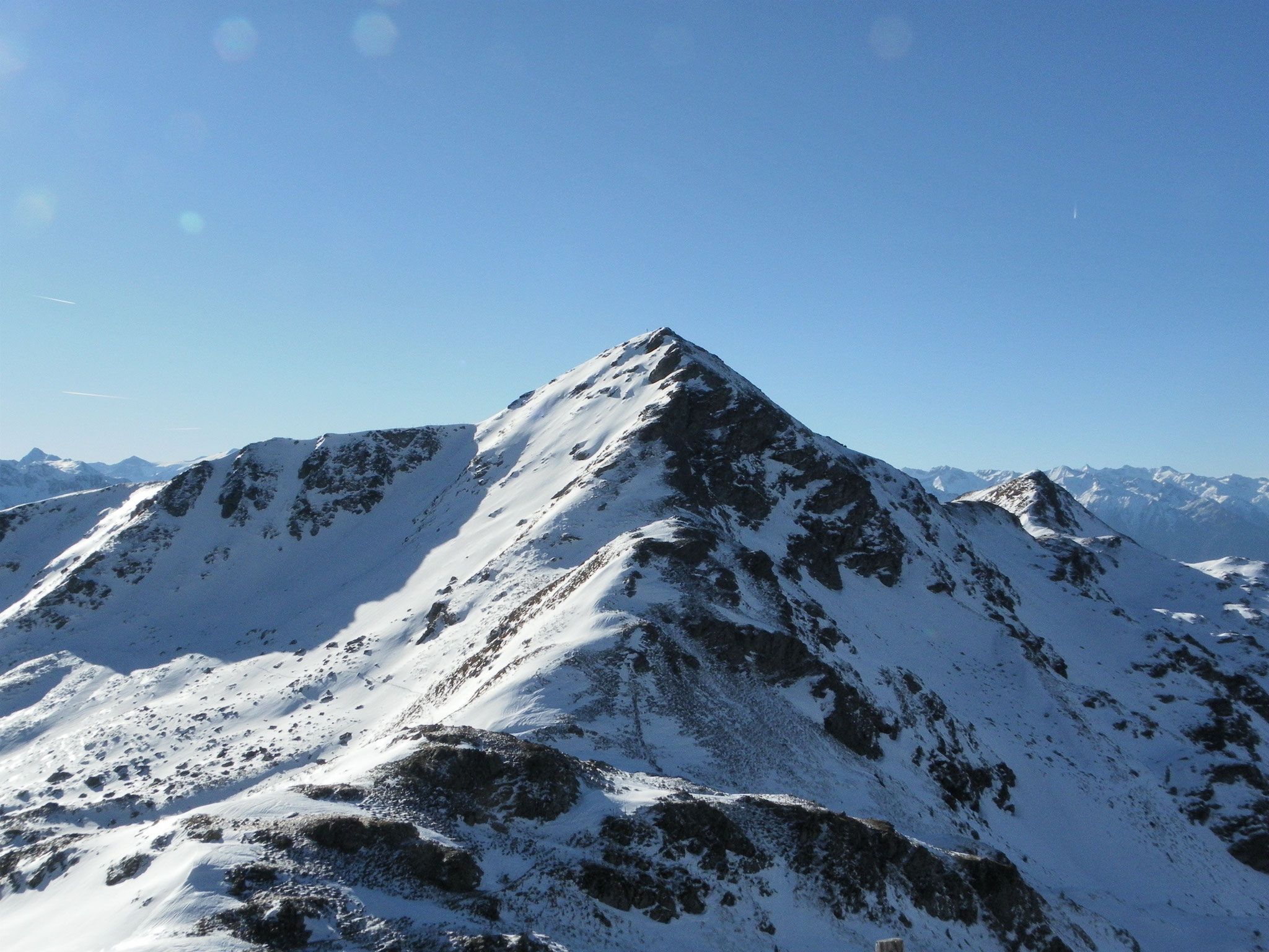Rescheskogel von der Geißsteinseite