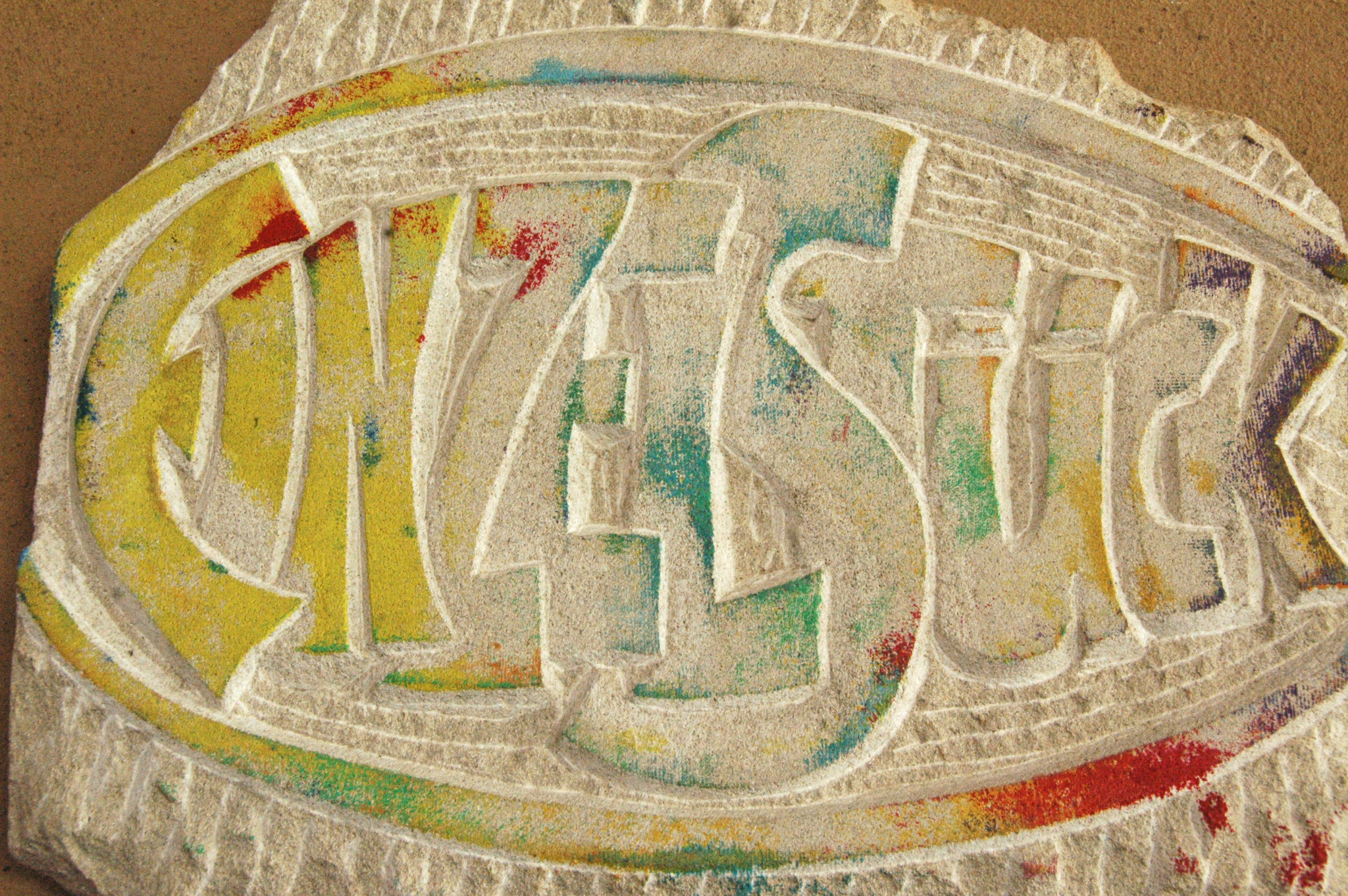Druckstein Einzelstück