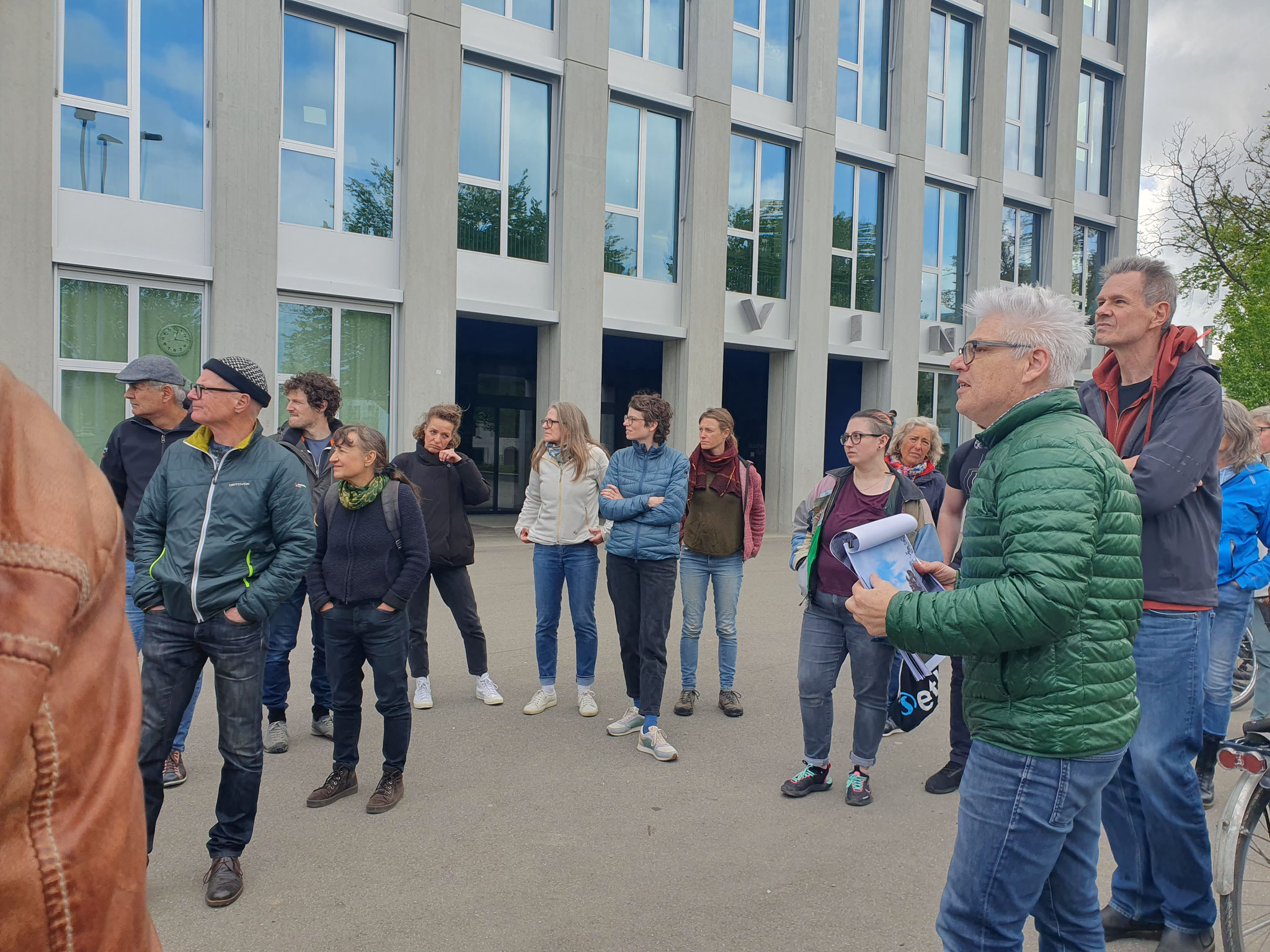 Oliver Krähenbühl erzählt über die Schulraumgestaltung