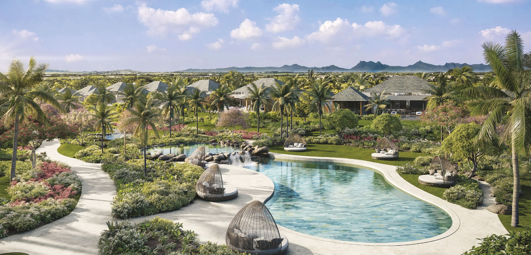 LA RESERVE PDS IRS appartements penthouses et villas de luxe MONT CHOISY GOLF île Maurice