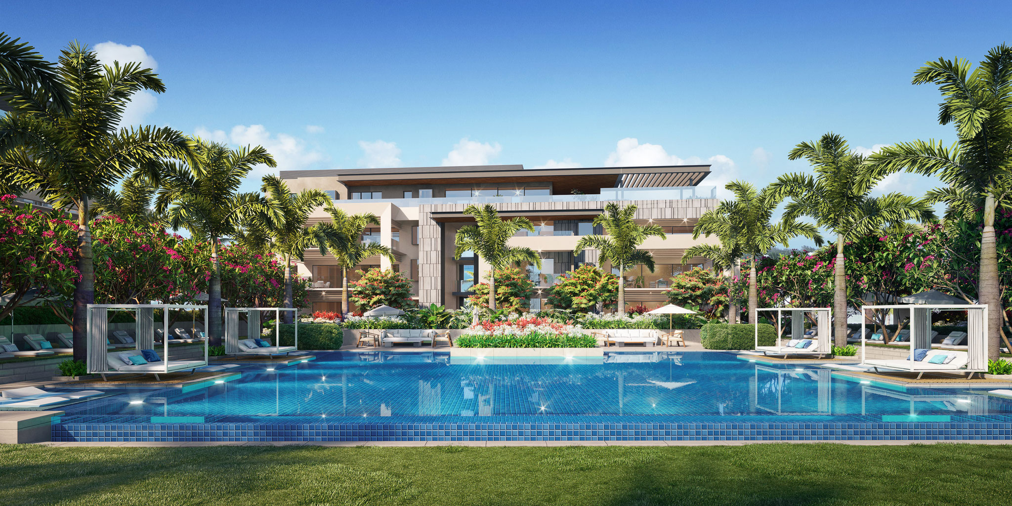 LA RESERVE PDS IRS SMART CITY appartements penthouses et villas de luxe MONT CHOISY GOLF île Maurice