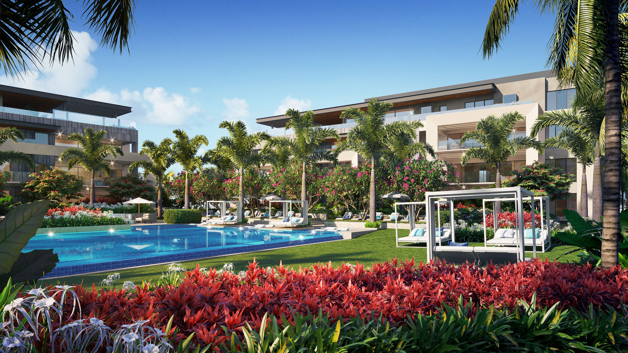 LA RESERVE PDS IRS appartements penthouses et villas de luxe MONT CHOISY GOLF île Maurice