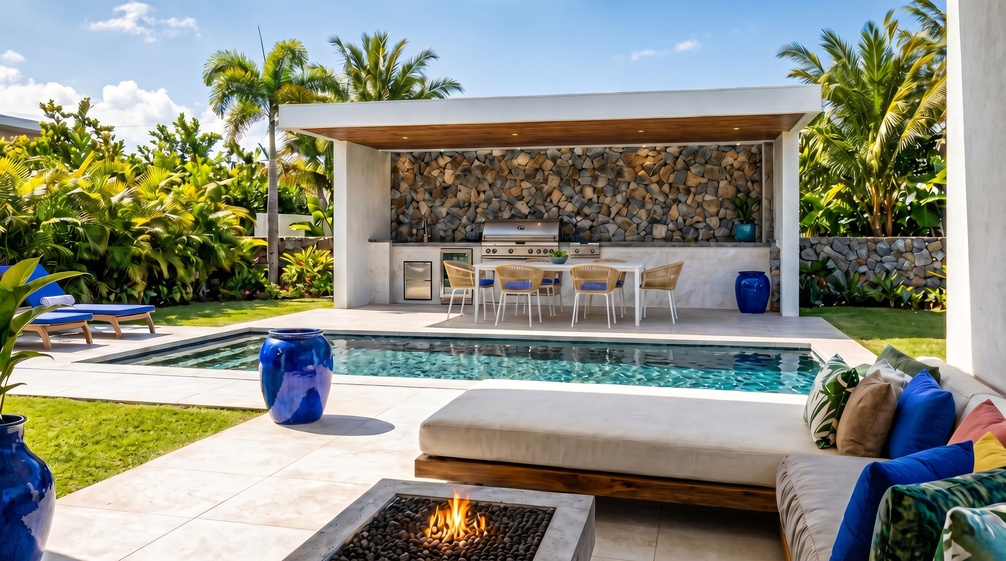 Nouveau programme exclusif Jinvesty de villa de luxe île Maurice LAELIA PDS trou au biches pied dans l'eau