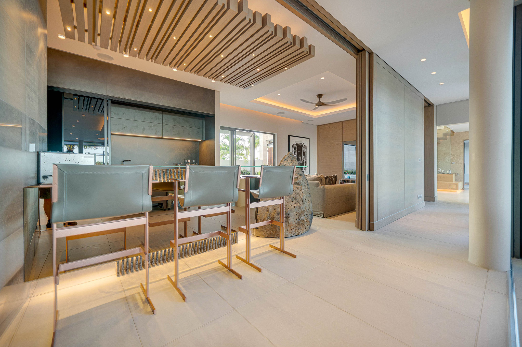 IMMOBILIER en VILLA DE LUXE ILE MAURICE à ANAHITA GOLF 18 TROUS VILLA VUE MER 5 chambres en suite par JINVESTY ILE MAURICE