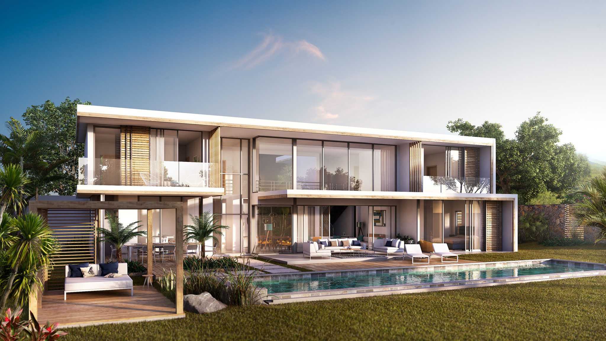 VILLAS CORNICHE PDS AKASHA ILE MAURICE 