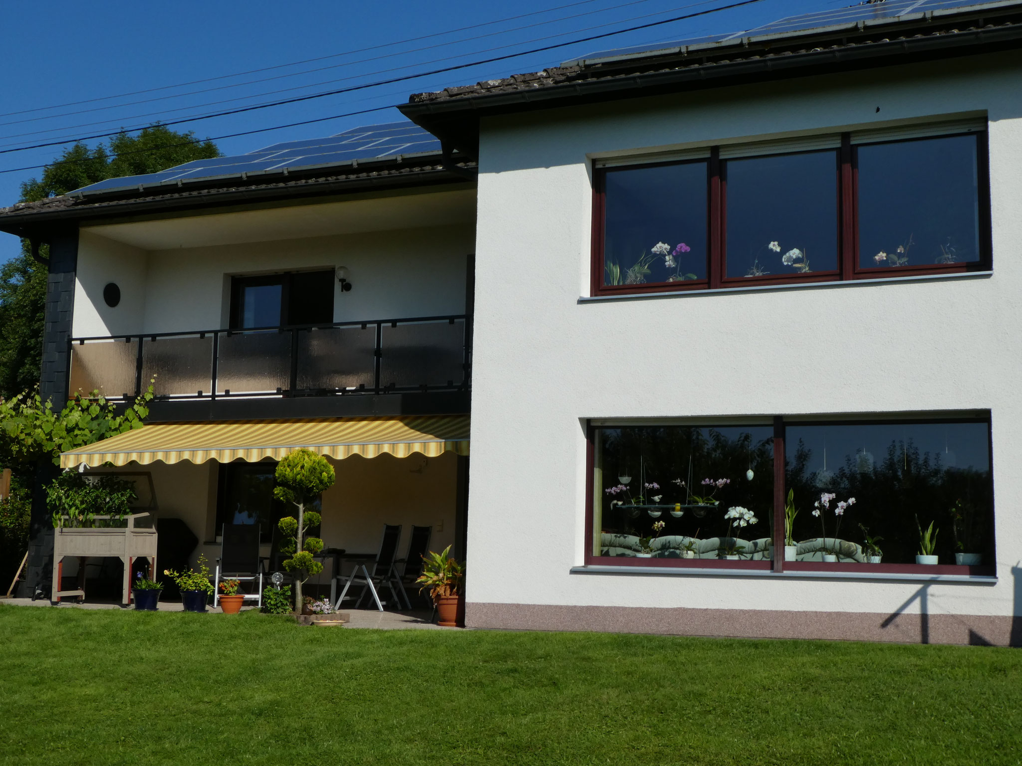 Hausansicht Gartenseite