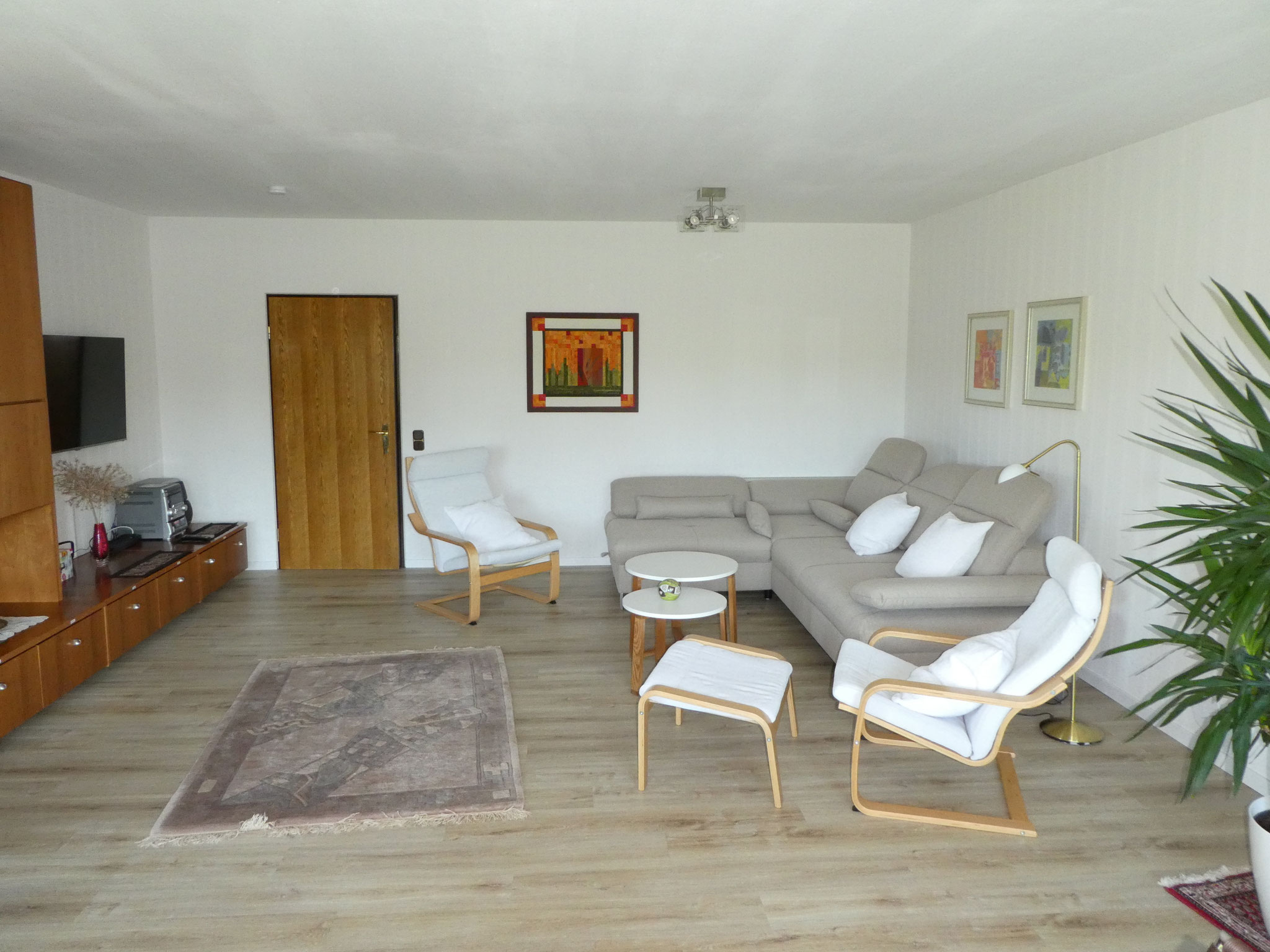 Wohnzimmer mit gemütlicher Sitzecke